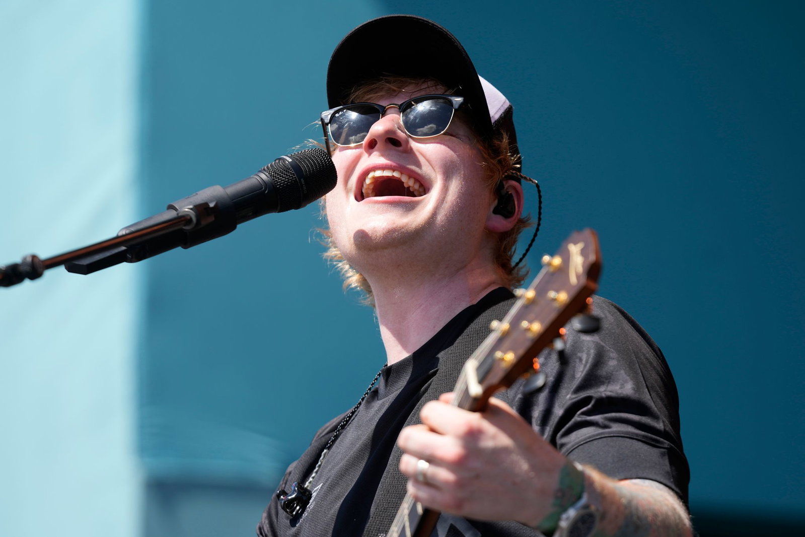 Ed Sheeran ist noch bis November in den USA unterwegs, danach sind Konzerte in Mexiko und Südamerika angesetzt. (Archivbild)