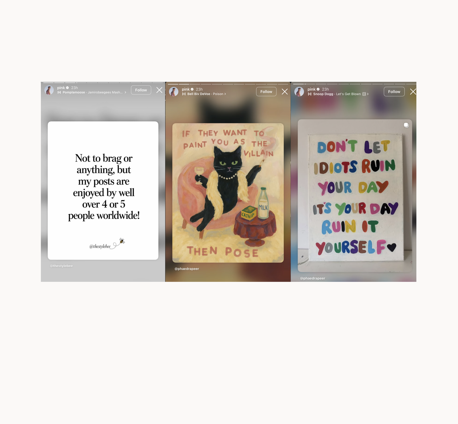 Pink - Instagram Memes Genocide
