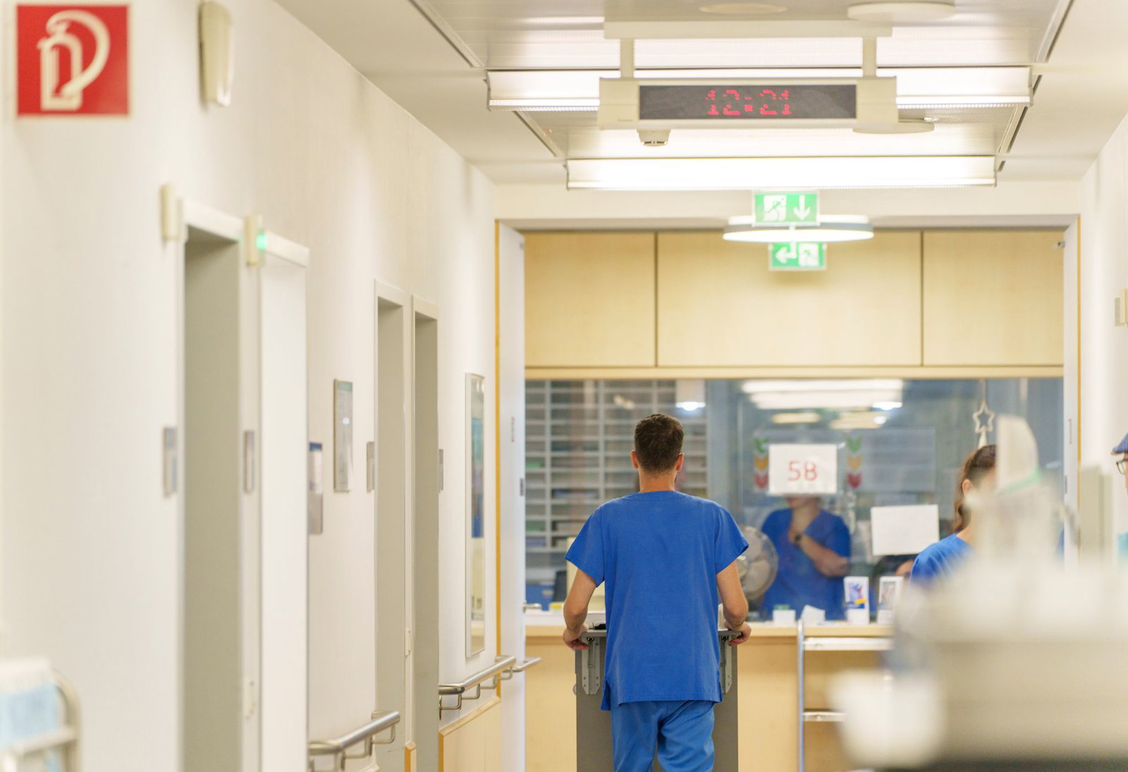 Die neue interdisziplinäre Ausbildungsstation ist in der I. Medizinischen Klinik und Poliklinik der Unimedizin. 