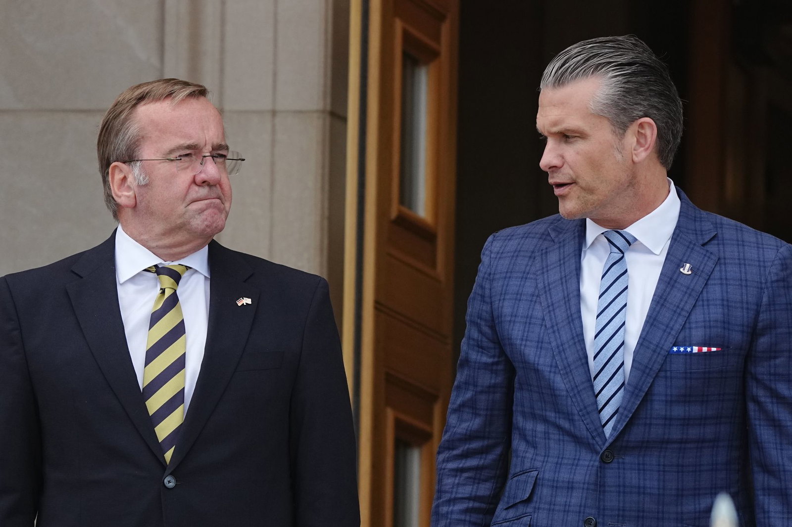 Pistorius trifft seinen US-Kollegen Hegseth im Pentagon.