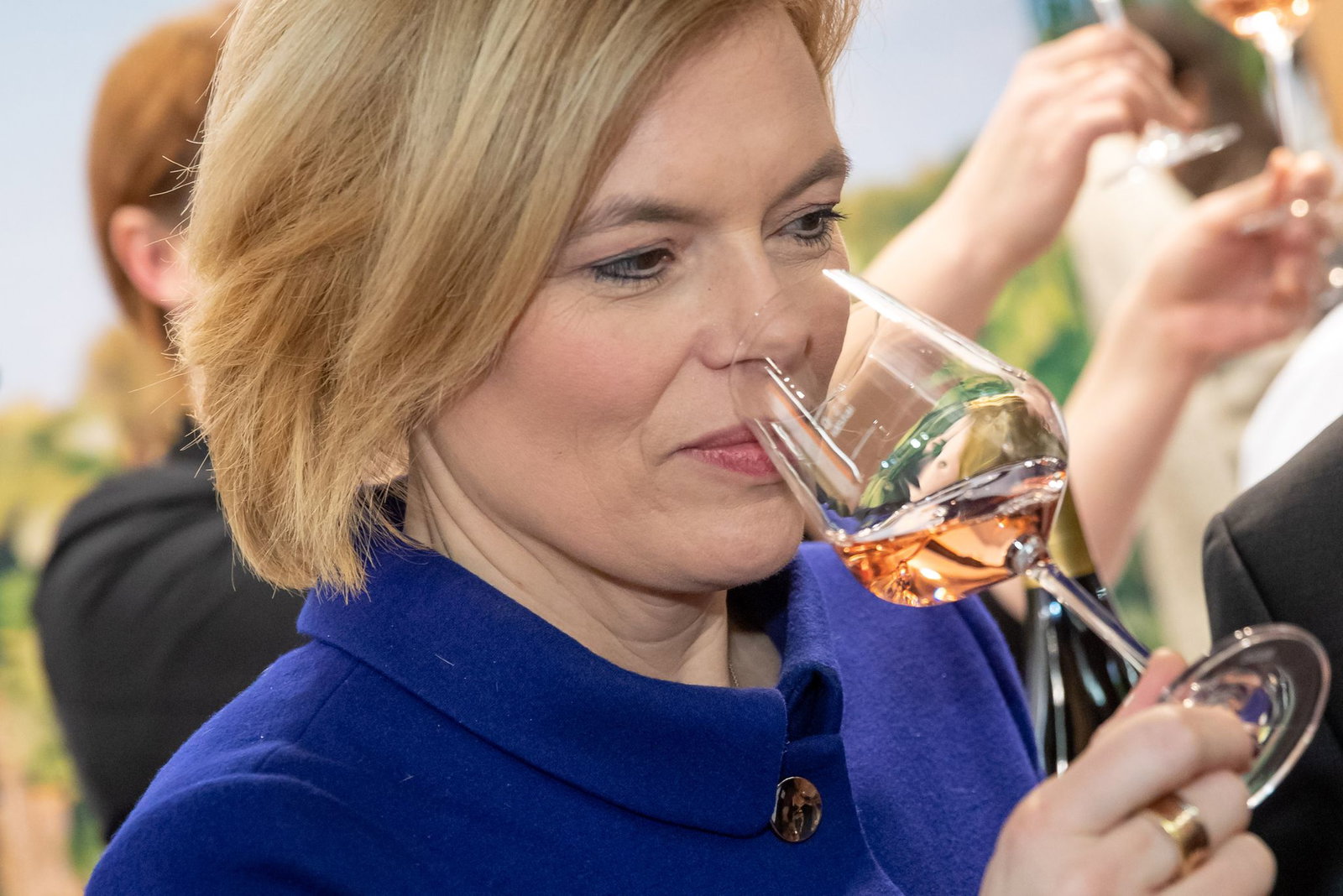Julia Klöckner wuchs auf dem Weingut ihrer Familie in der Nähe von Bad Kreuznach auf. (Archivbild)