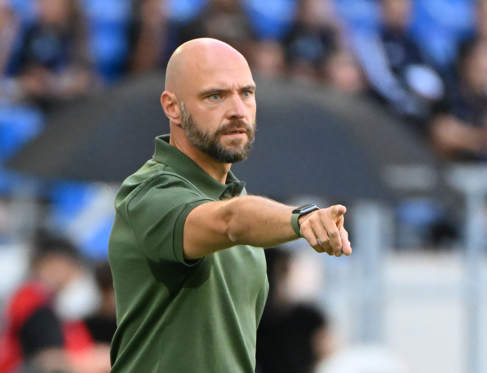 Grüßt mit seiner Elf von der Tabellenspitze: VfL-Coach Stephan Lerch. (Archivbild)