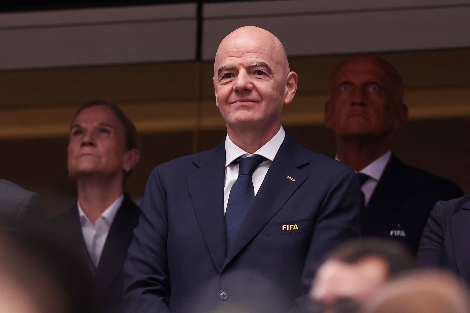 FIFA-Präsident Gianni Infantino hält an der Wiederwahl fest. (Archivbild)