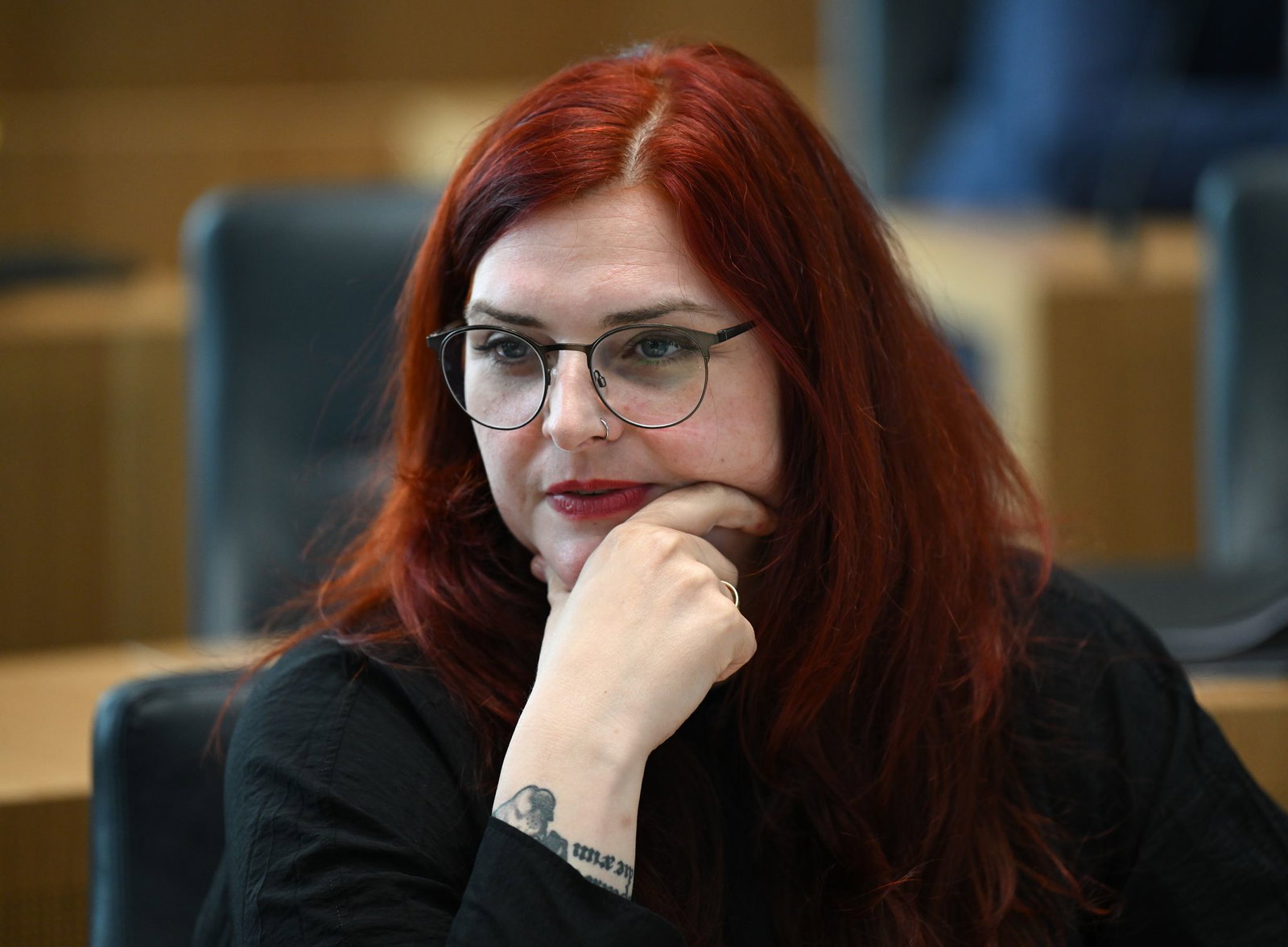 Die Parlamentarische Geschäftsführerin der Grünen-Fraktion, Pia Schellhammer, sprach von einem «unwürdigen parlamentarischen Verfahren». (Archivfoto)