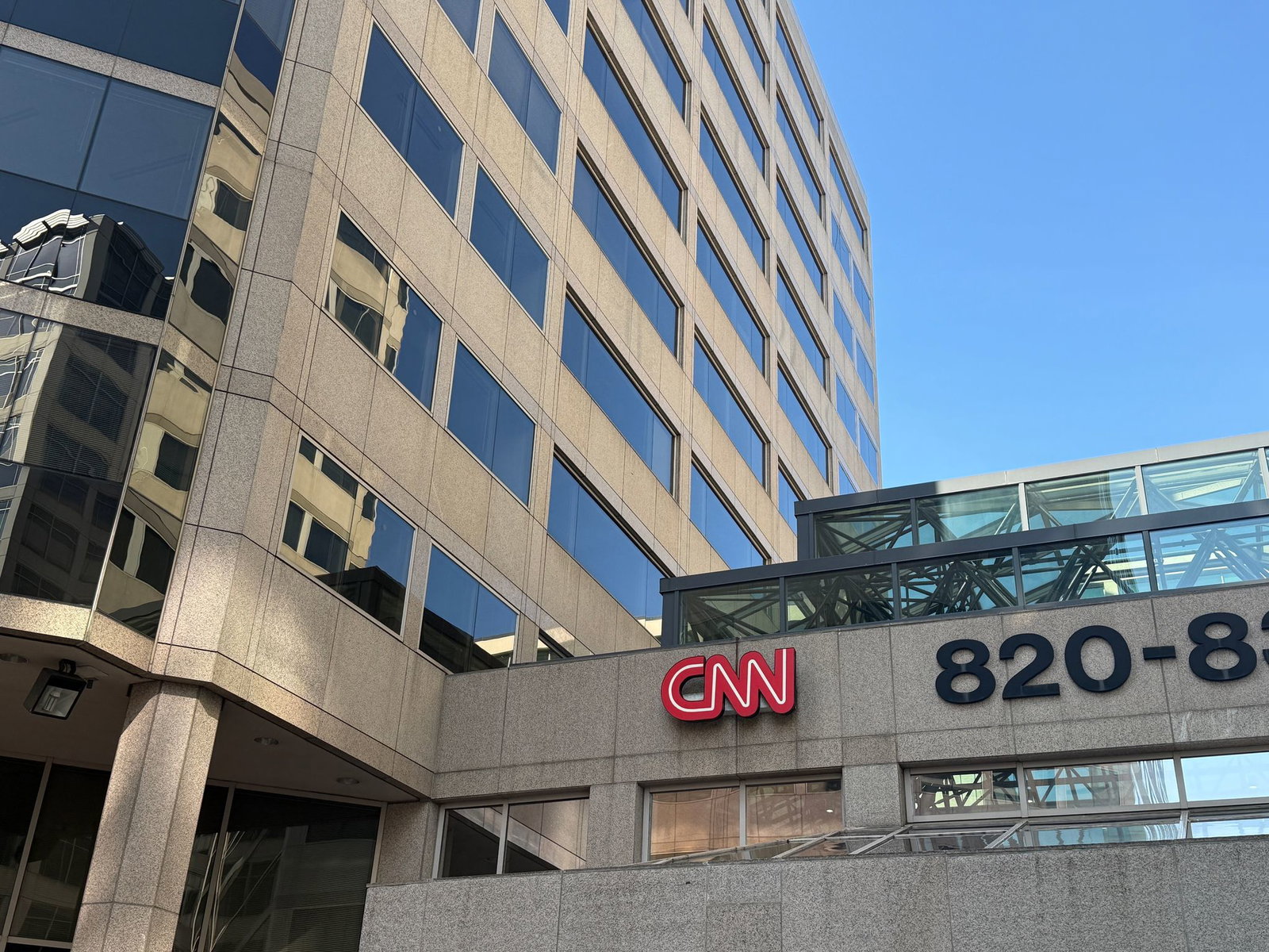 CNN hätte den Präsidenten eigentlich am Montag nach New York begleitet. (Archivbild)