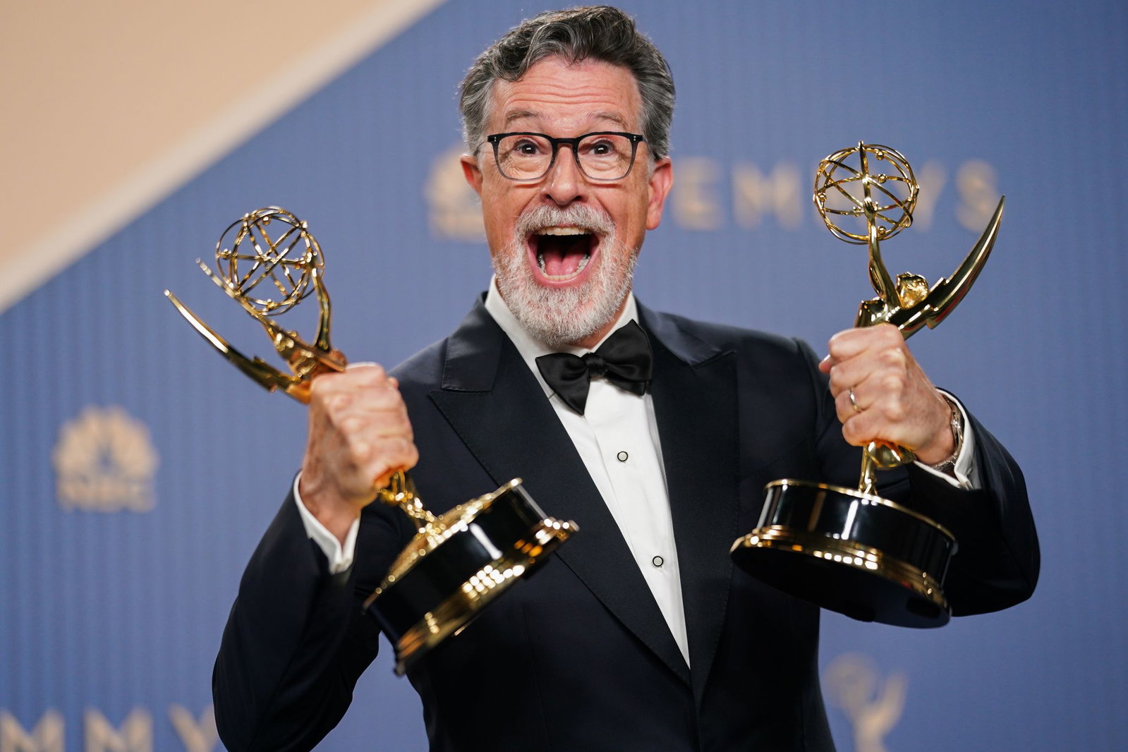 Colbert blieb in seiner Dankesrede unpolitisch.