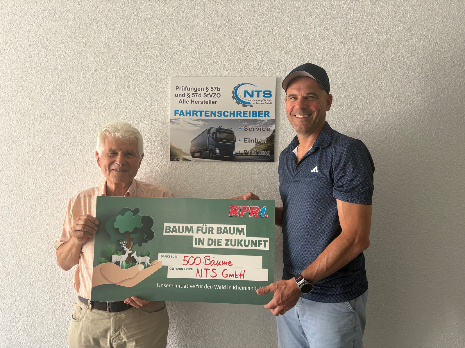 Baum für Baum Alfons Wiebelskircher, GF der NTS GmbH