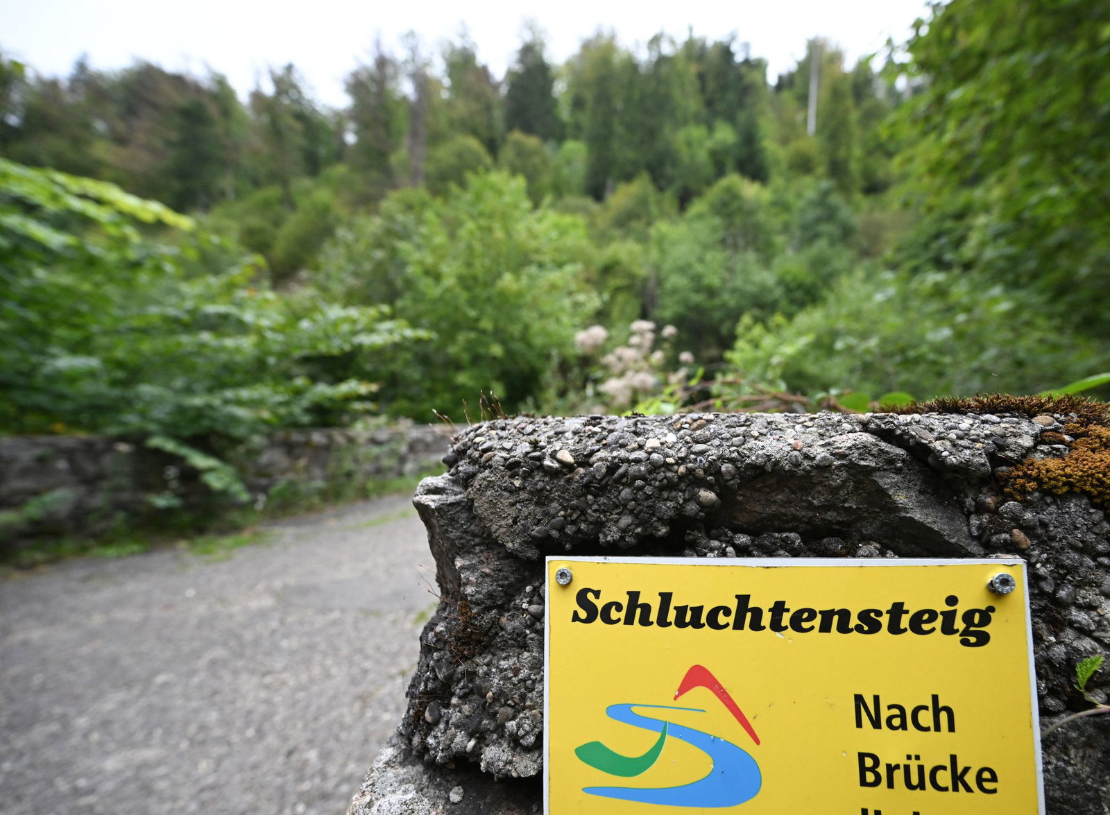 Die junge Frau hat das Ziel ihrer Wanderetappe wie es scheint nie erreicht. (Archivbild)