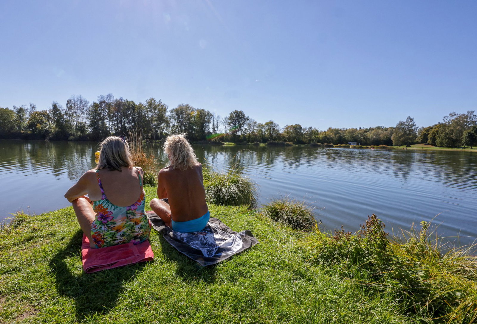 Badewetter Ende September im Südwesten.