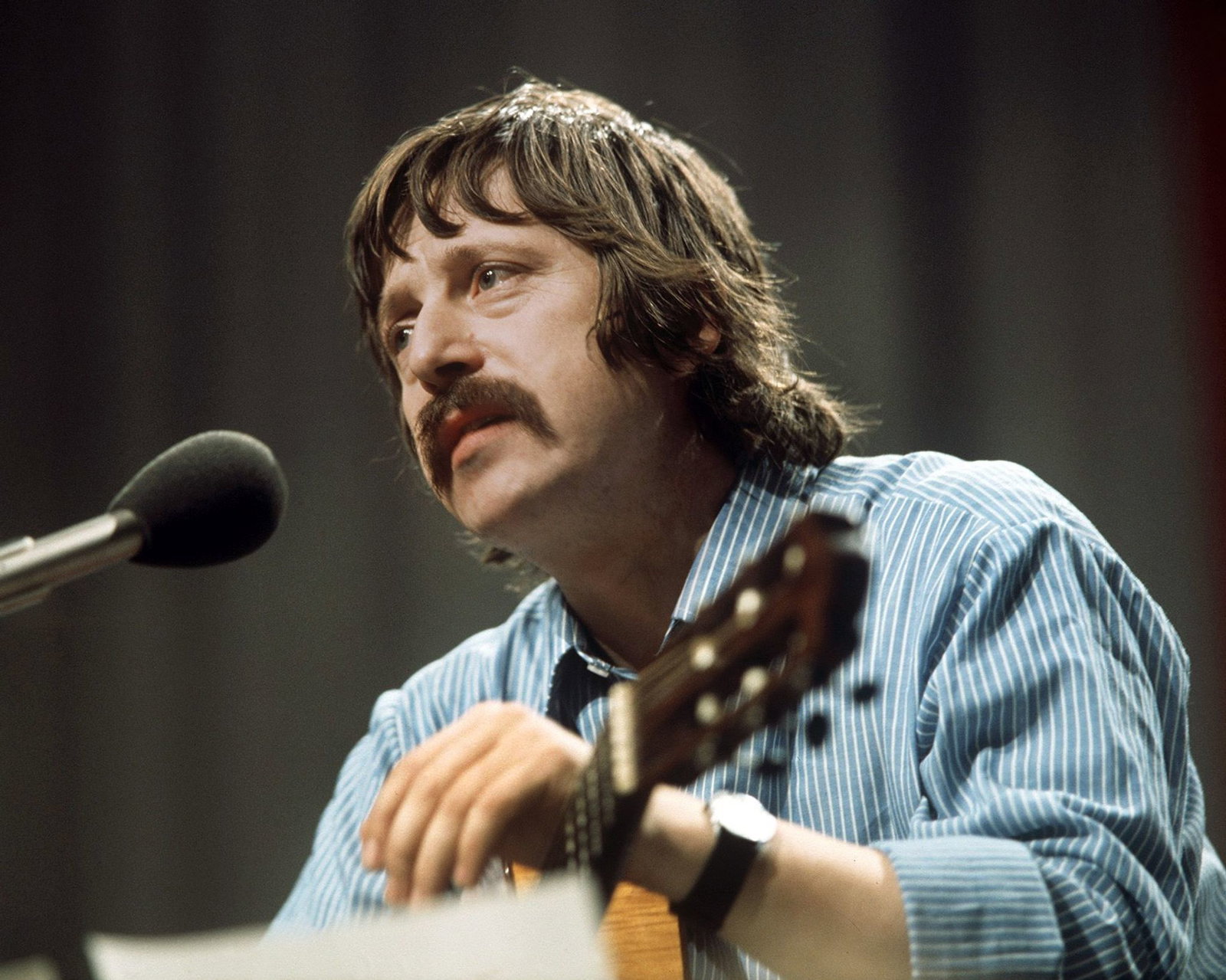 Nach einem Konzert in Köln wurde Wolf Biermann im November 1976 von der DDR ausgebürgert. (Archivbild)