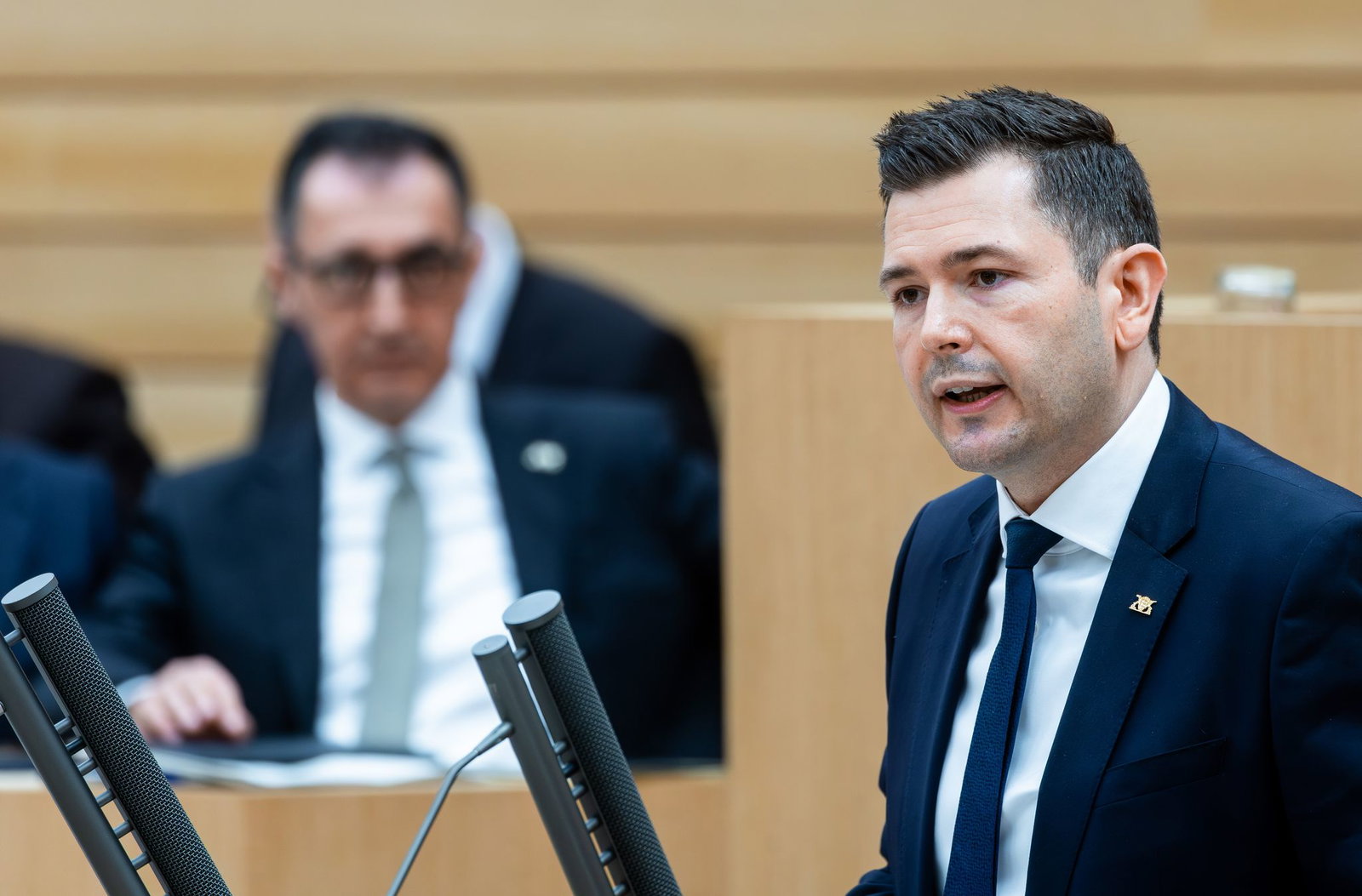 Die CDU müsse sich der AfD auf politischer Ebene entgegenstellen, sagte Vogt. (Archivbild)