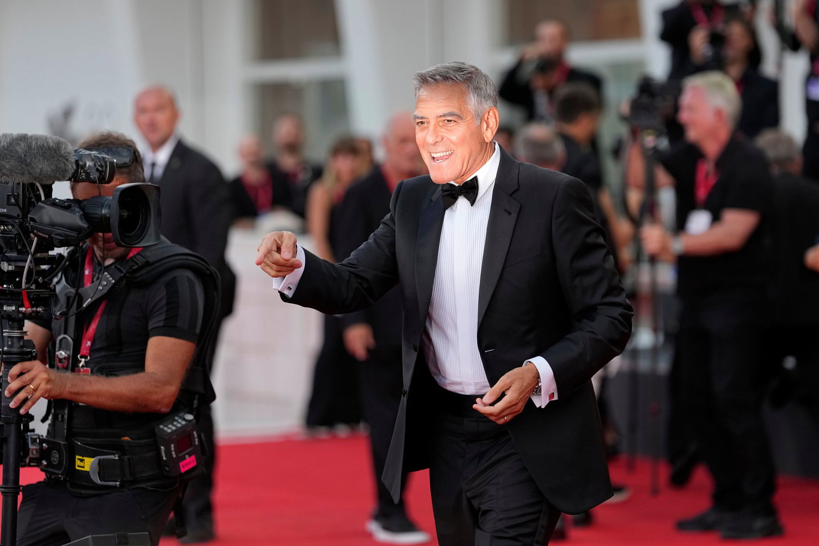 George Clooney präsentierte schon diverse seiner Filme in Venedig.