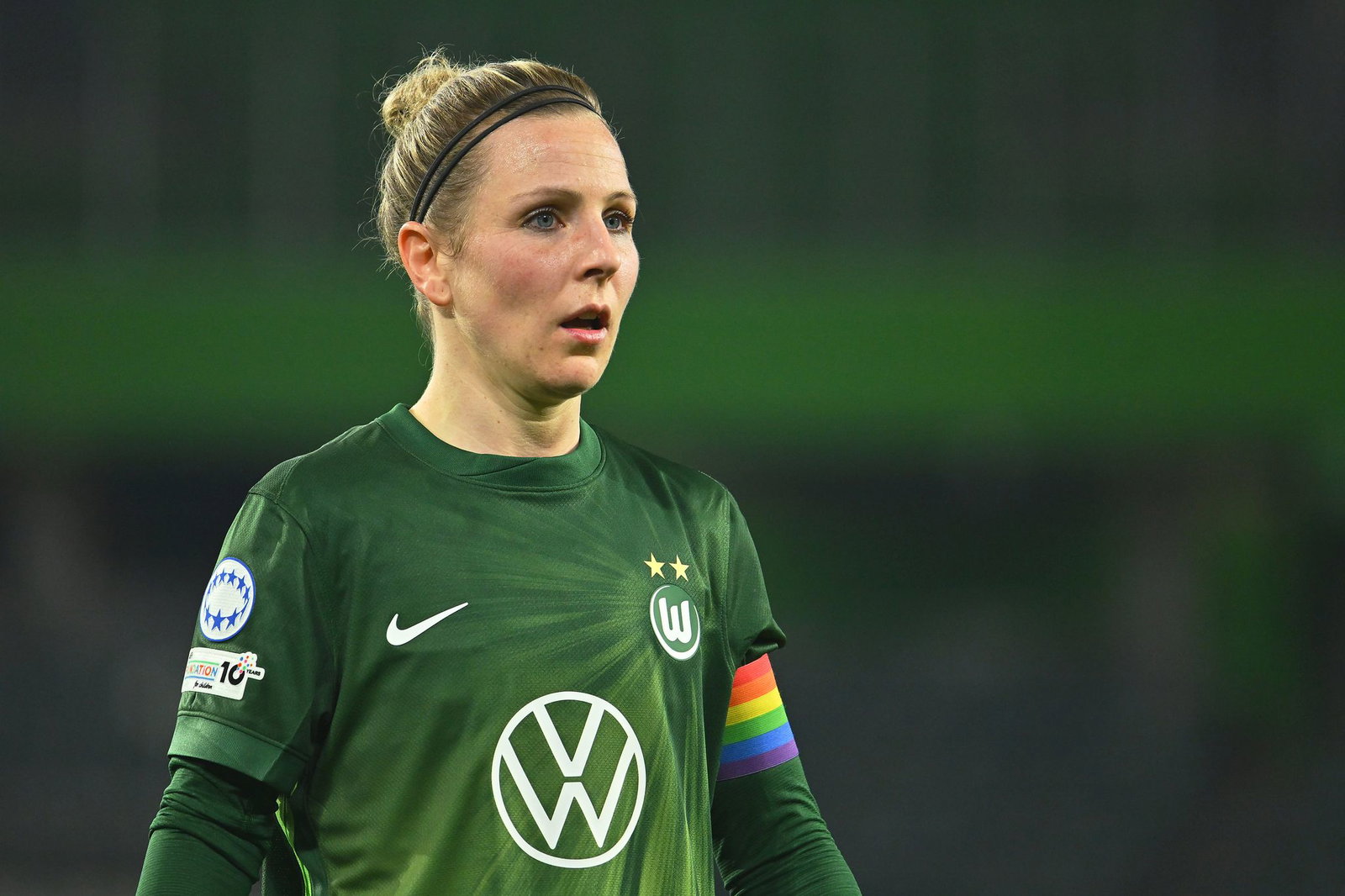 Bitteres Aus für Wolfsburg: Kapitänin Svenja Huth. (Archivbild)