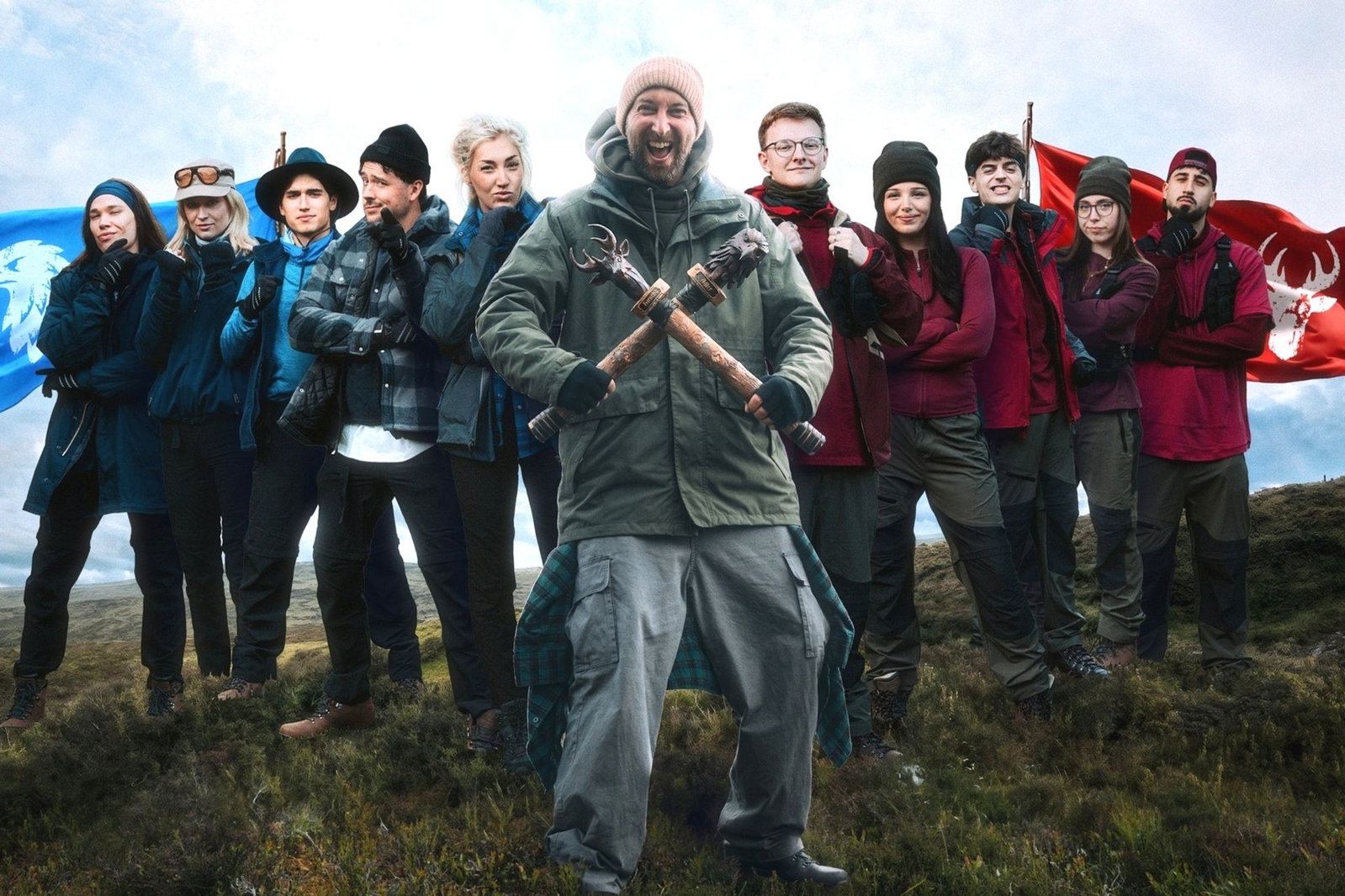 Beim ZDF ist jetzt Torge Oelrichs Show «Terrain - Battle of the Flags» zu sehen. (Handout)