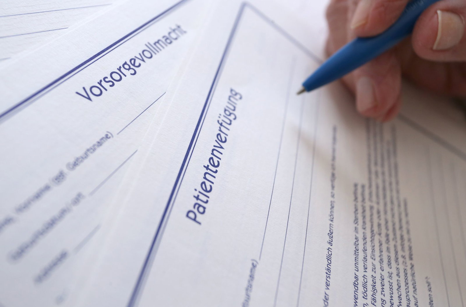 Wichtige Dokumente können im Zentralen Vorsorgeregister als Abschriften digital hinterlegt werden. (Symbolbild)
