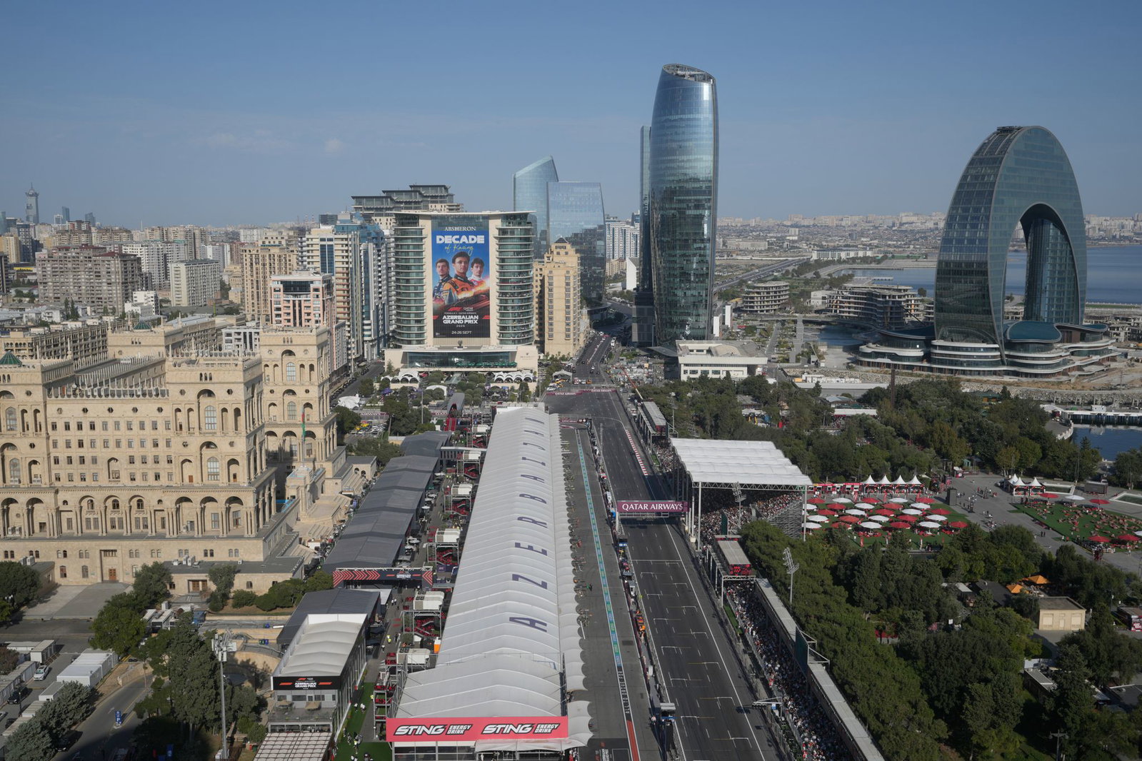 In der Schlussphase wurde es in Baku richtig spannend.