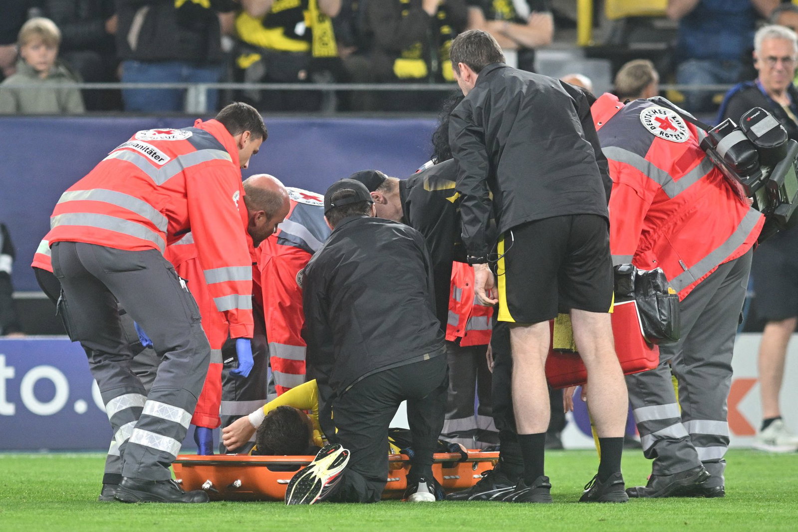 Konstantinos Karetsas wurde zu weiteren Untersuchungen ins Krankenhaus gebracht.