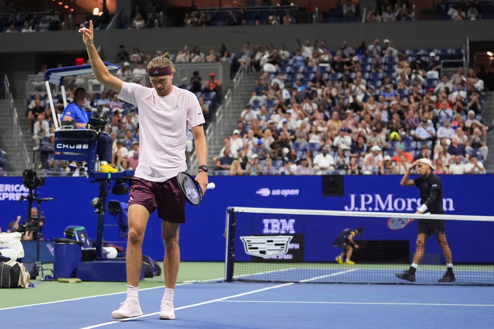 Alexander Zverev in Jubelpose.