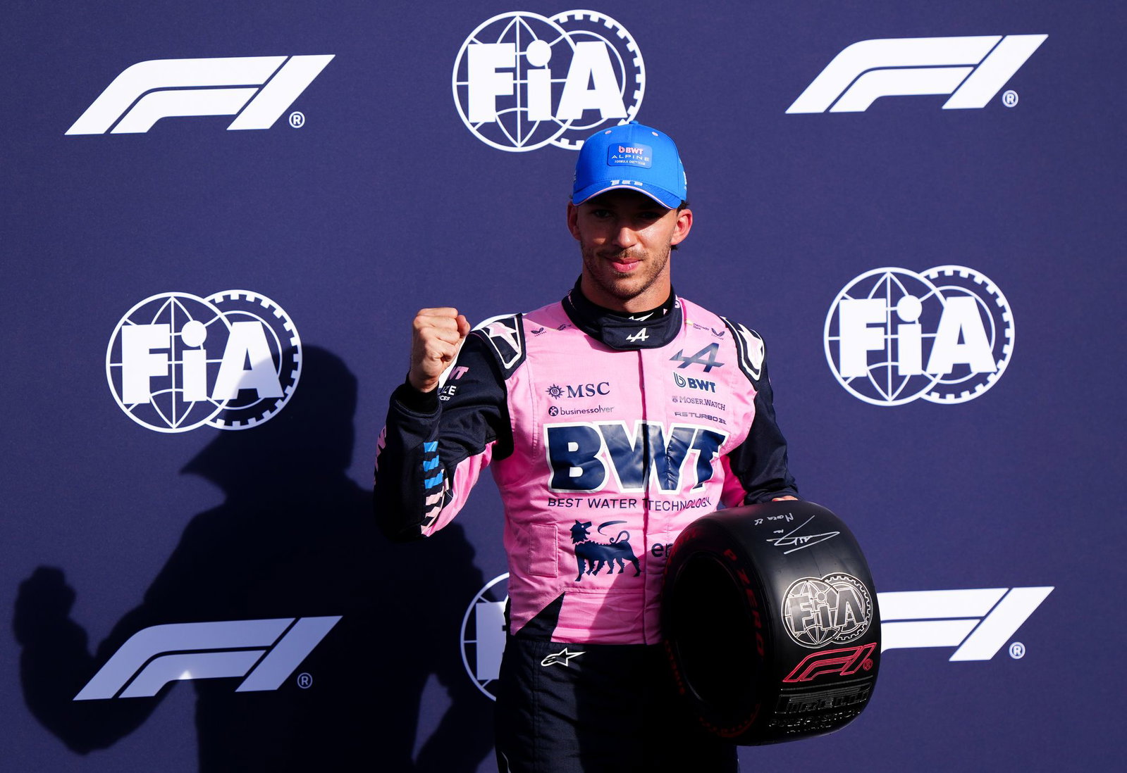 Pierre Gasly fuhr sensationell auf Platz eins.