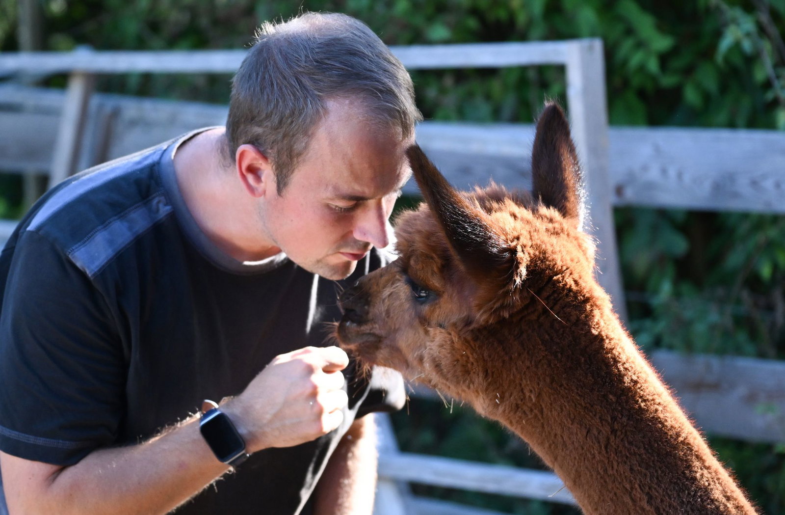 Mit der kleinen Farm hatte sich der ehemalige Bosch-Ingenieur einen Traum erfüllt: Tiere züchten und gleichzeitig Kindern aus der Region Naturerlebnisse bieten.