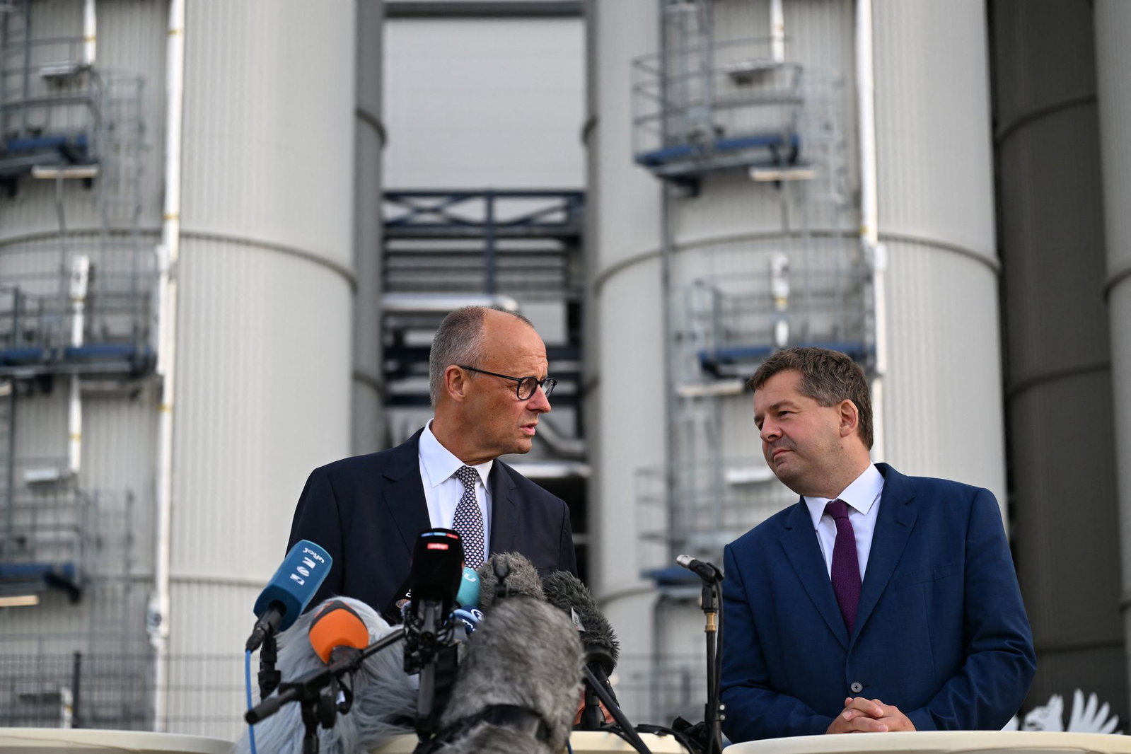 Zum zweiten Mal innerhalb von vier Tagen sind CDU-Chef und Spitzenkandidat zusammen in Sachsen-Anhalt unterwegs.