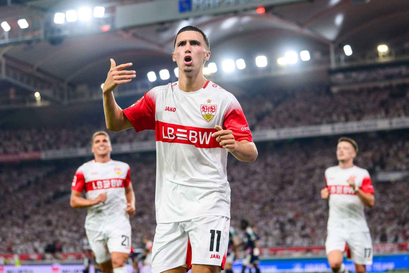 Erzielte das sehenswerte 1:0 für den VfB: Bilal El Khannouss.  
