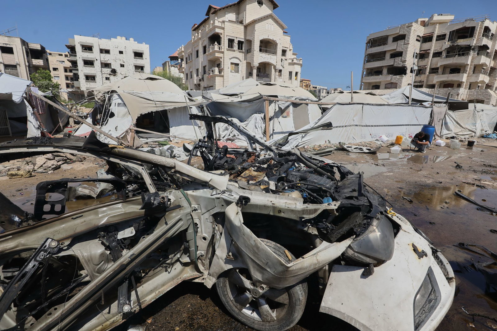Immer neue israelische Militärschläge machen das Leben im Gazastreifen zur Herausforderung. 