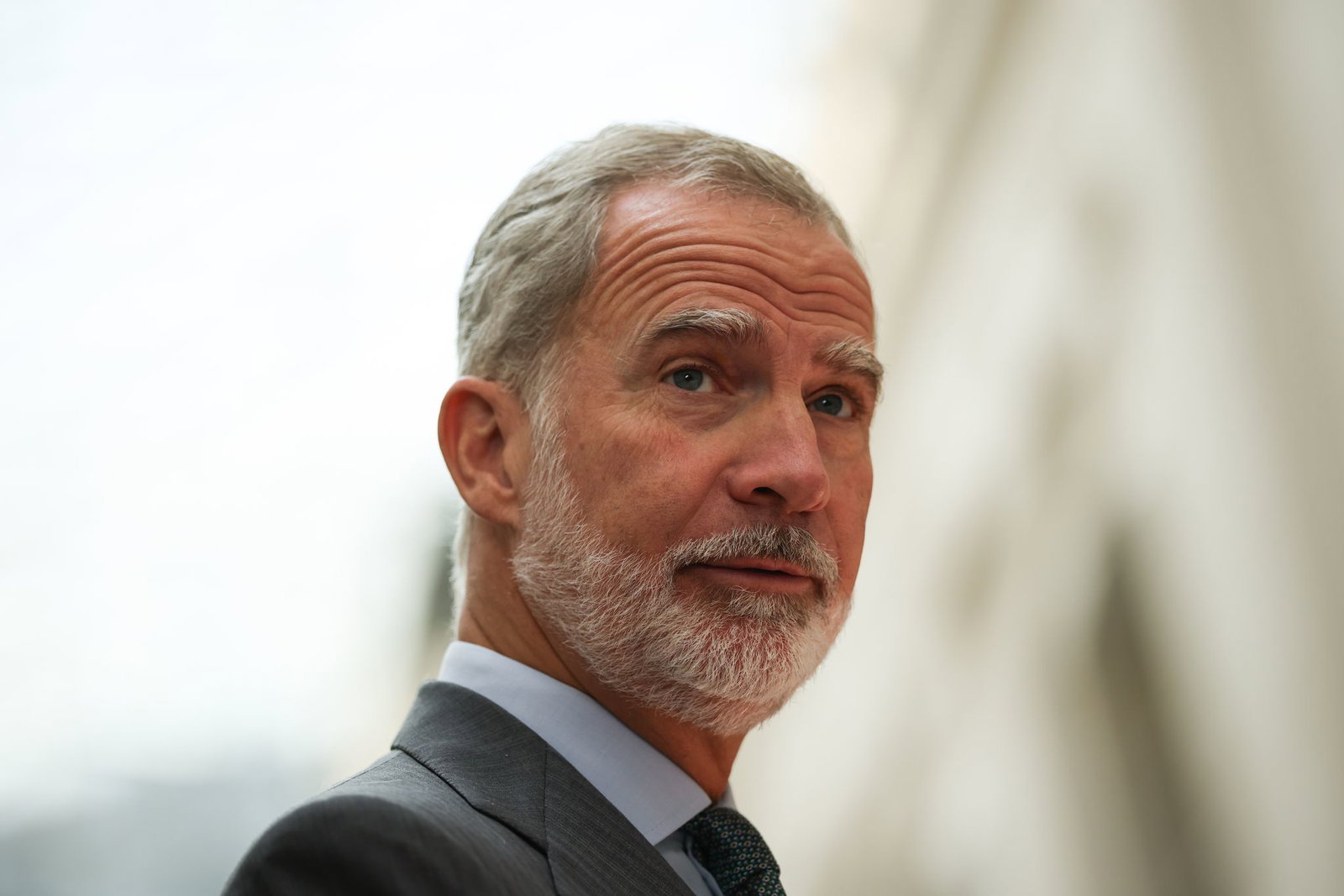 König Felipe VI. wurde am Auge operiert. (Archiv) 