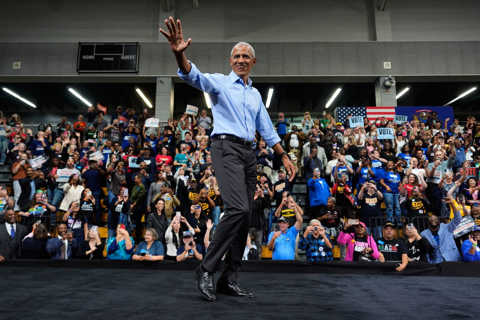 Auf Wahlkampfhilfe: Obama unterstützt die Demokraten vor den Parlamentswahlen. (Archivbild)