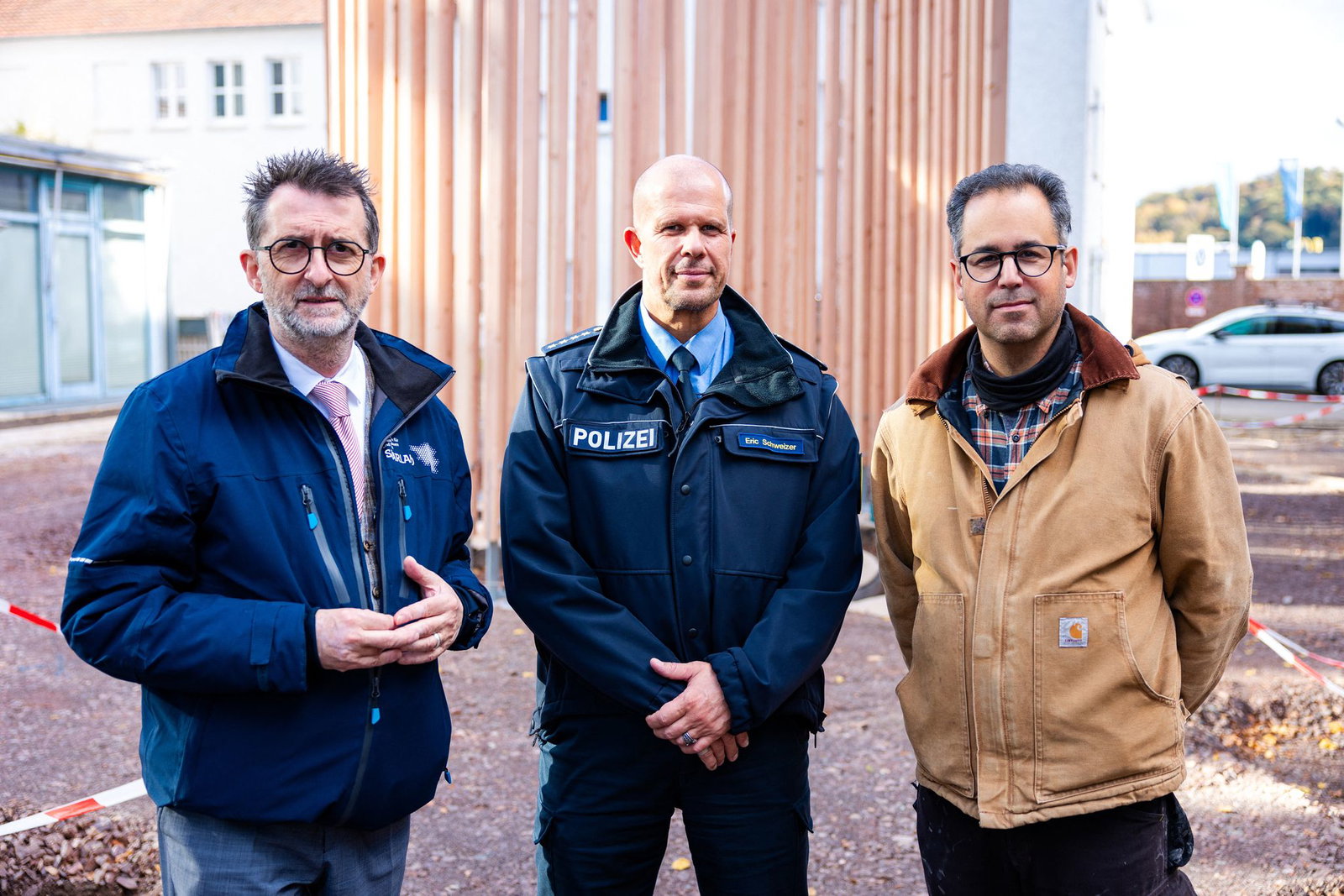 Mit einer begehbaren Skulptur will das Saarland künftig an im Dienst getötete Landespolizisten erinnern