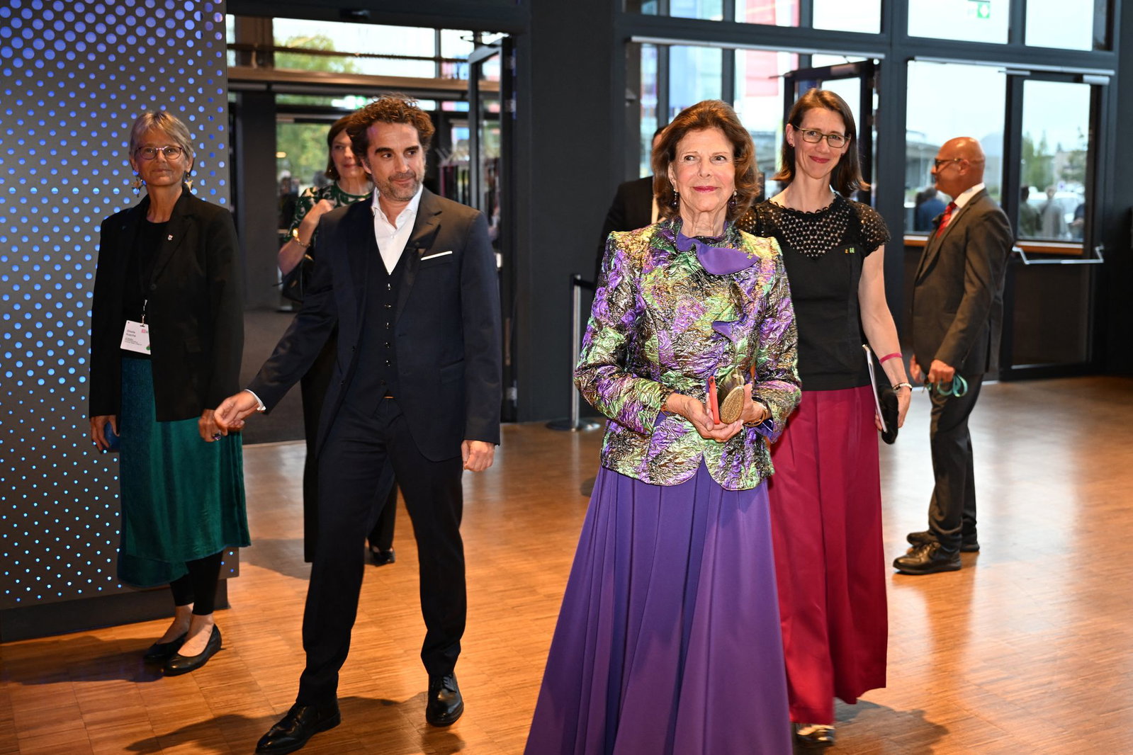 Am Abend begeisterte die schwedische Monarchin in Konstanz. 