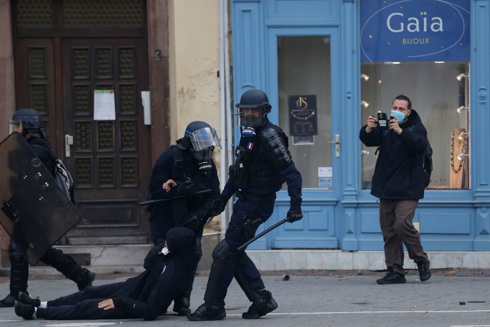 In Frankreich sind Proteste eskaliert. (Archivbild)