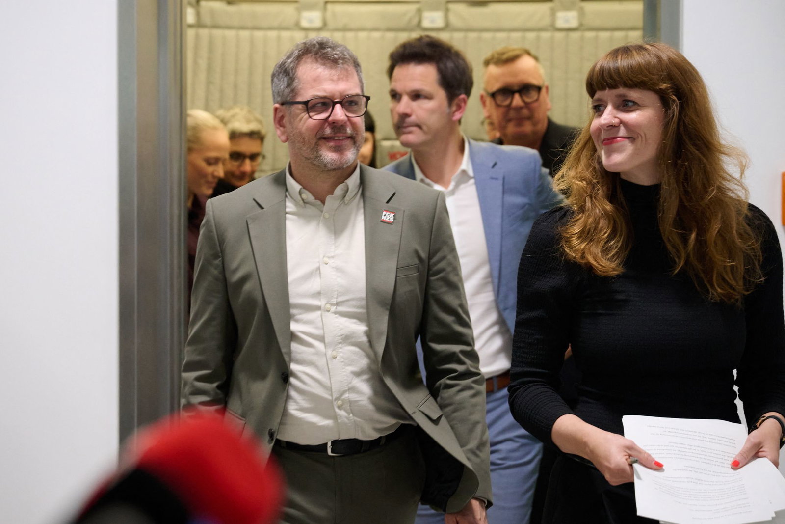 Die Spitzenpolitiker von Linken, Grünen und SPD in Berlin sprechen schon seit längerem über eine Regierungsbildung. (Archivbild)