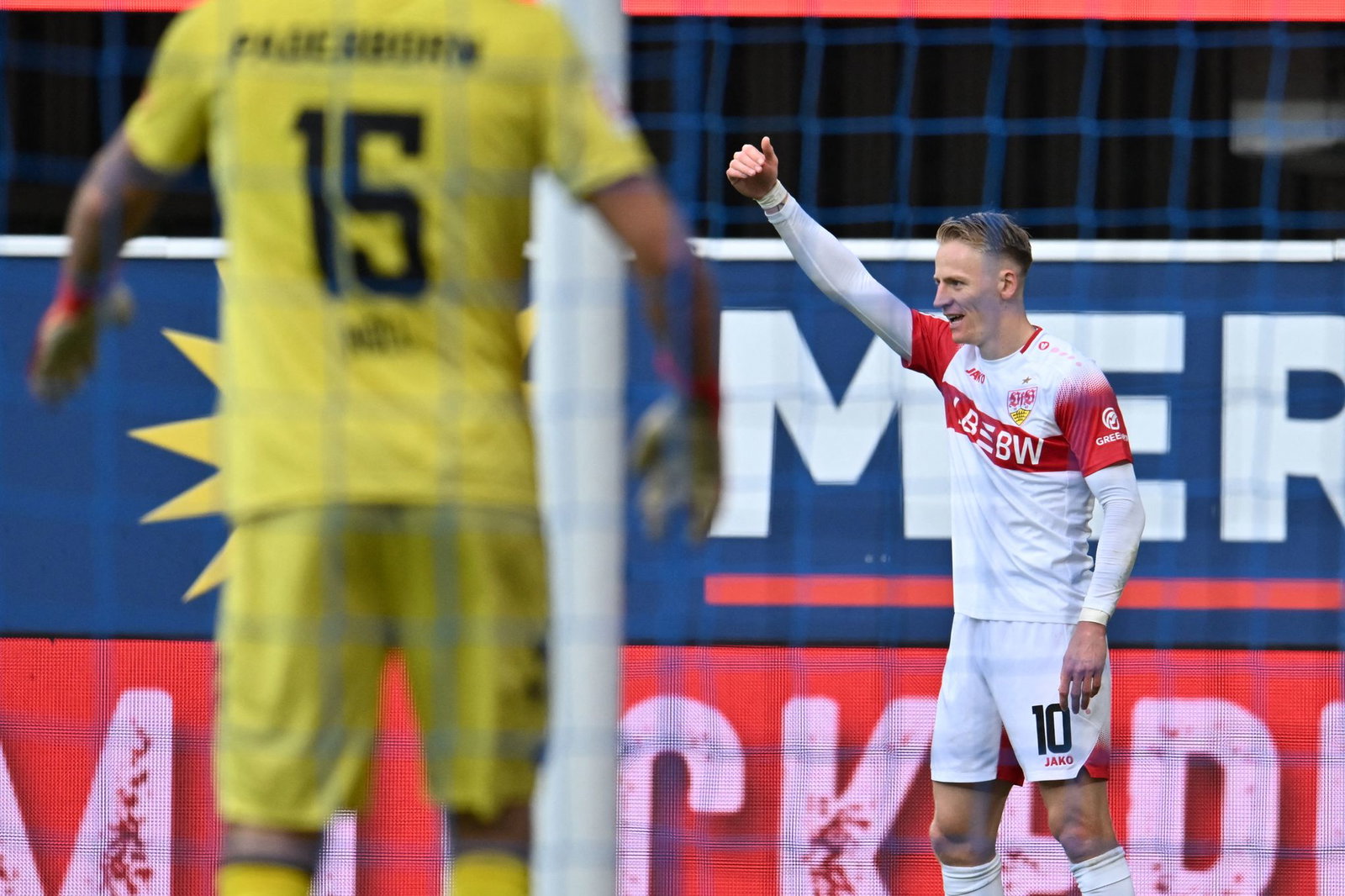 VfB-Profi Chris Führich präsentiert sich gerade in starker Form. (Archivbild)