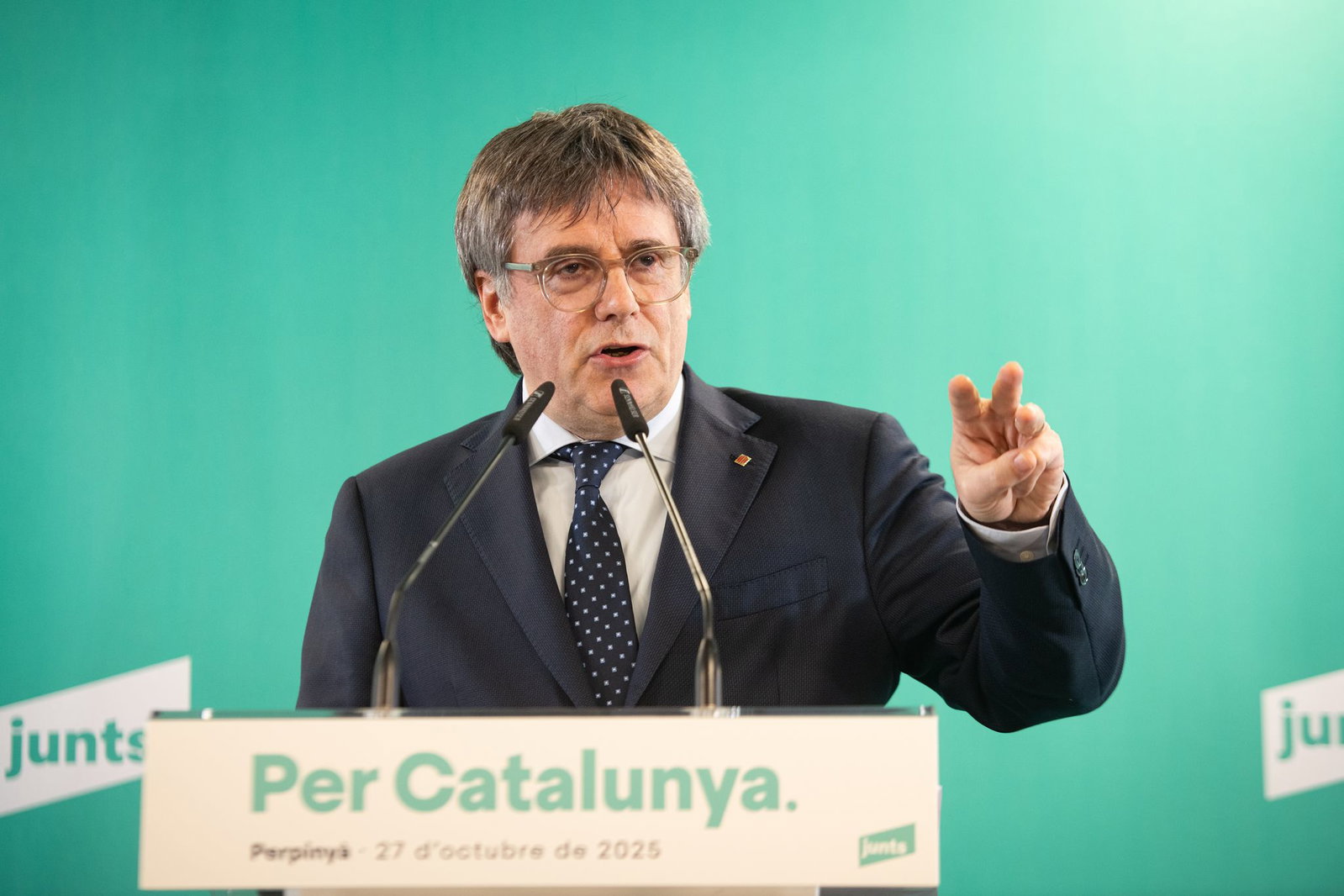 Spaniens Verfassungsgericht hat den Weg für die Rückkehr des katalanischen Separatistenpolitikers Carles Puigdemont freigemacht. Er lebt seit 2017 im Exil. (Archivbild)