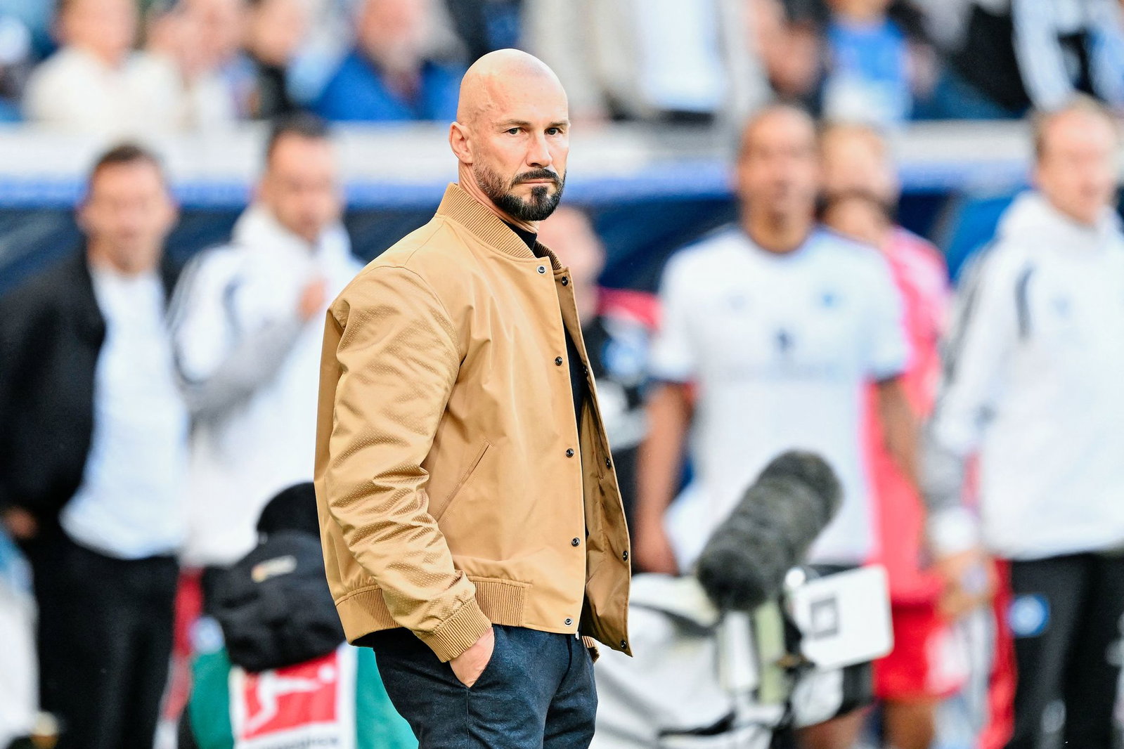 Langes Gesicht: Trainer Christian Ilzer und die Hoffenheim verlieren gegen den HSV. 