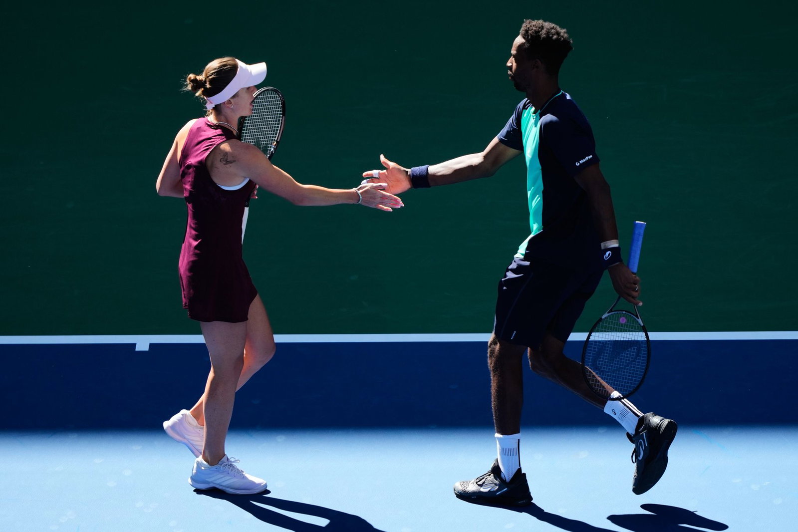 Für ihre gemeinsame Tochter Skai wollen Elina Switolina und Gaël Monfils weiterhin gemeinsam da sein. (Archivbild)