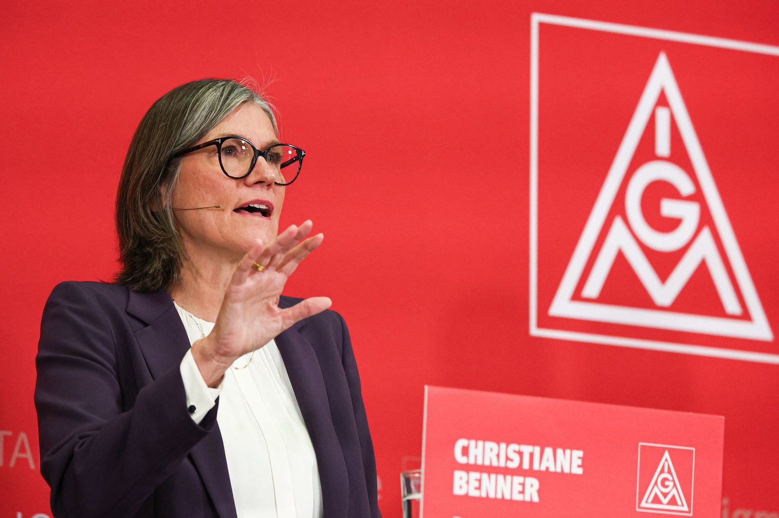 IG-Metall-Chefin Benner kritisiert das Vorgehen des Audi-Chefs scharf. (Archivbild)