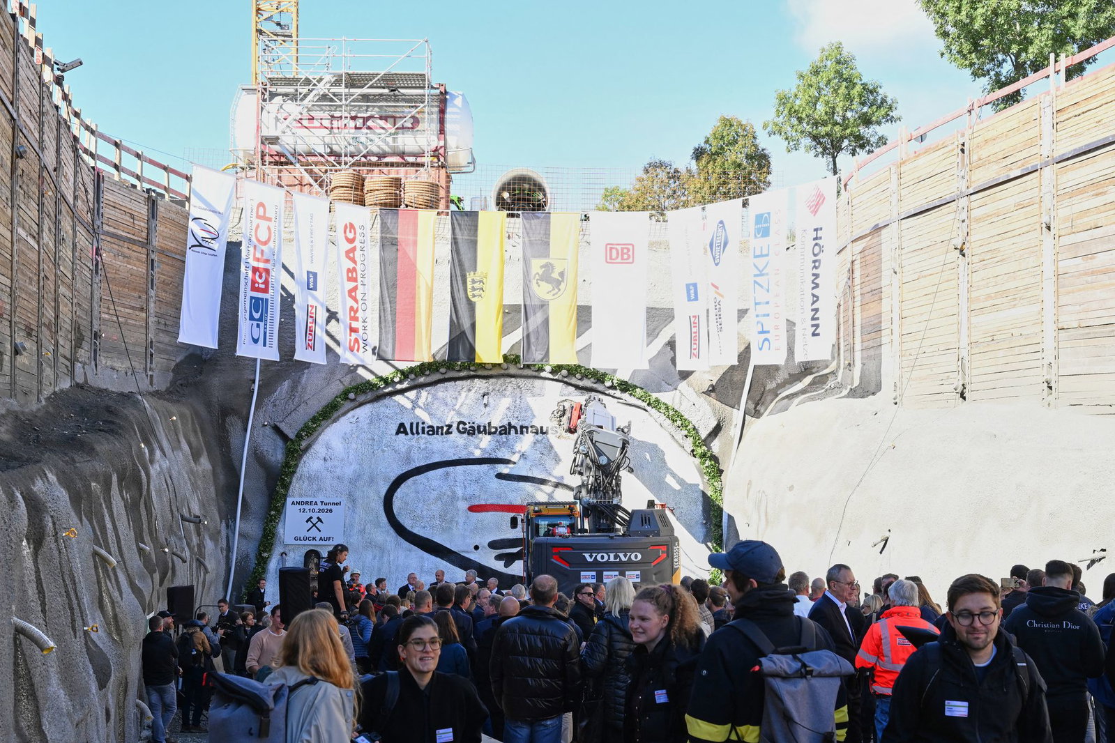 Der rund elf Kilometer lange Pfaffensteigtunnel ist ein wichtiges Bauwerk des Gäubahn-Ausbaus.
