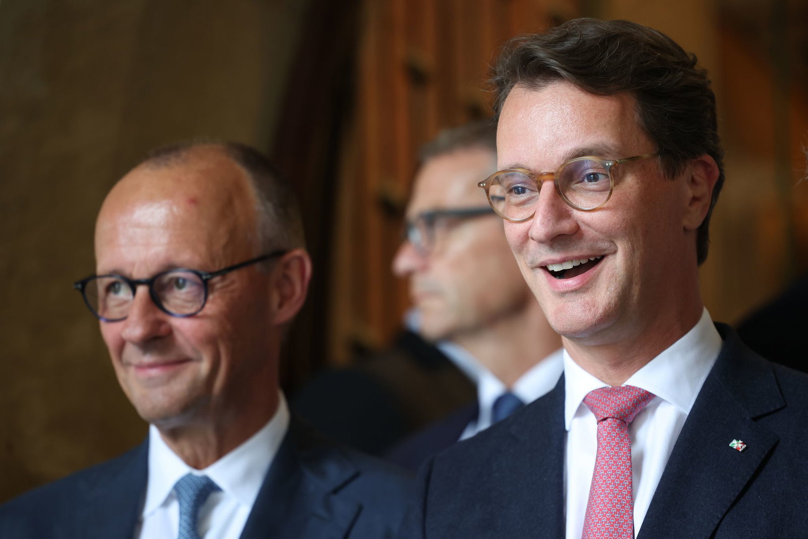Der «Reservekanzler» hatte viel Lob für den Kanzler übrig.