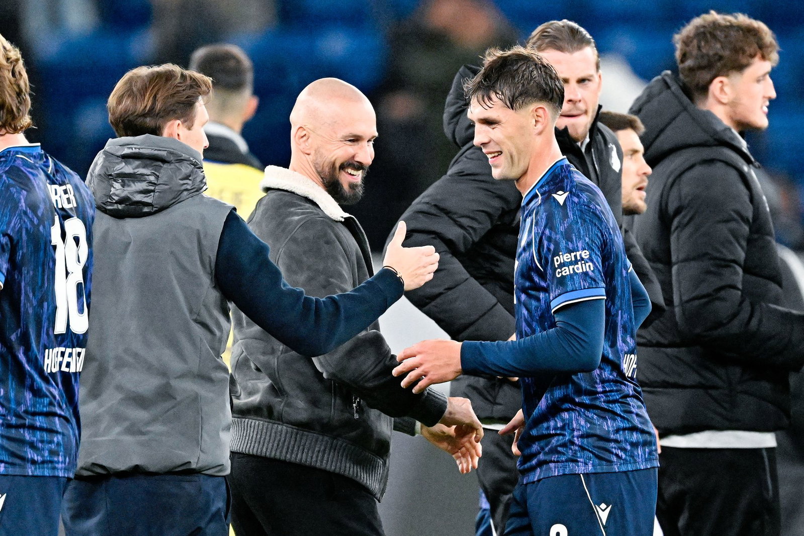 Durfte sich über das 3:0 der TSG Hoffenheim gegen Olympique Lyon freuen.