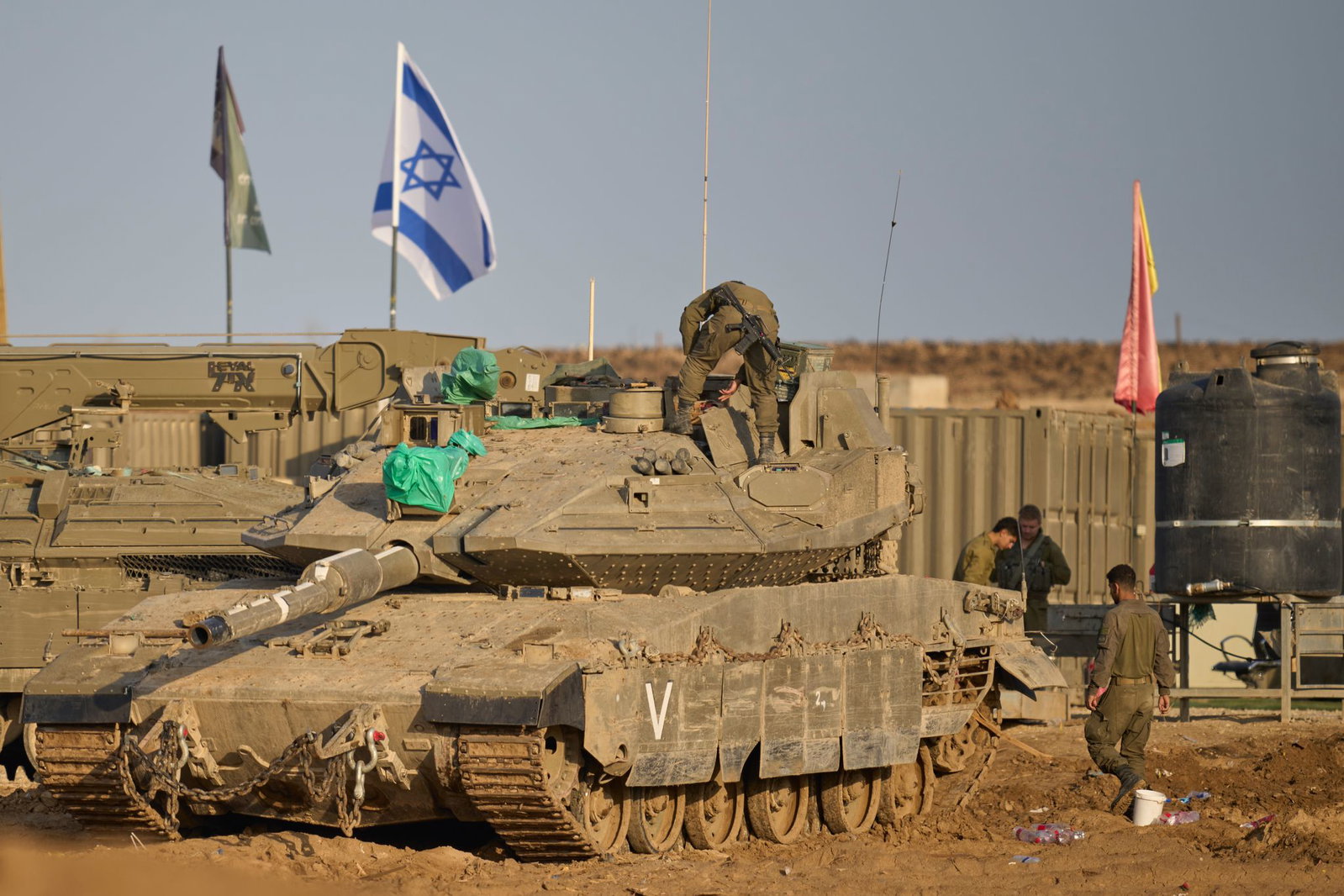 Israel hat die Alarmbereitschaft seiner Truppen im Gazastreifen vor dem Jahrestag des Massakers am 7. Oktober 2023 erhöht. (Symbolbild)