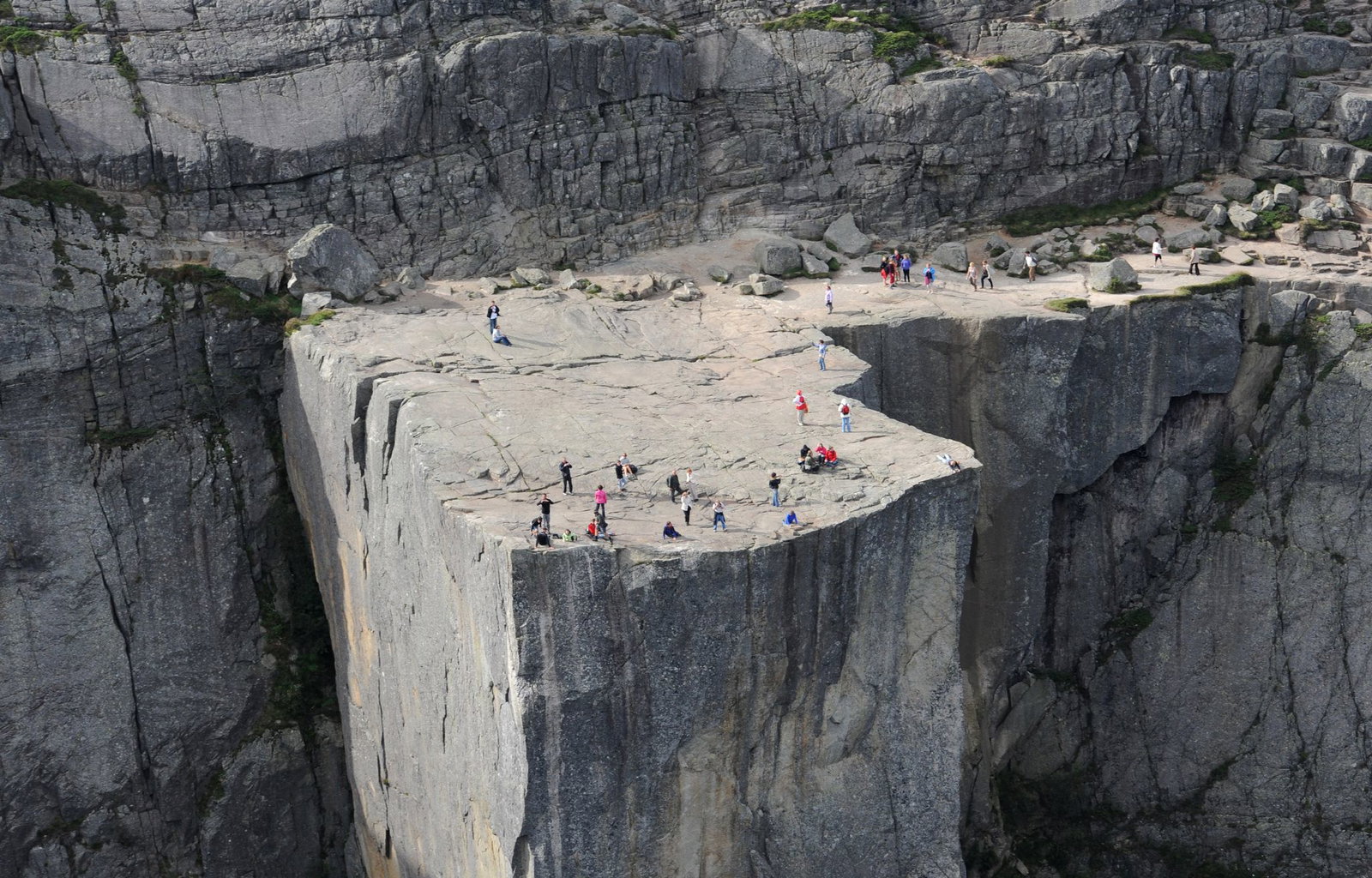 Bekannt aus Mission Impossible: Der Preikestolen am Lysefjord in der Nähe von Stavanger. (Archivbild)