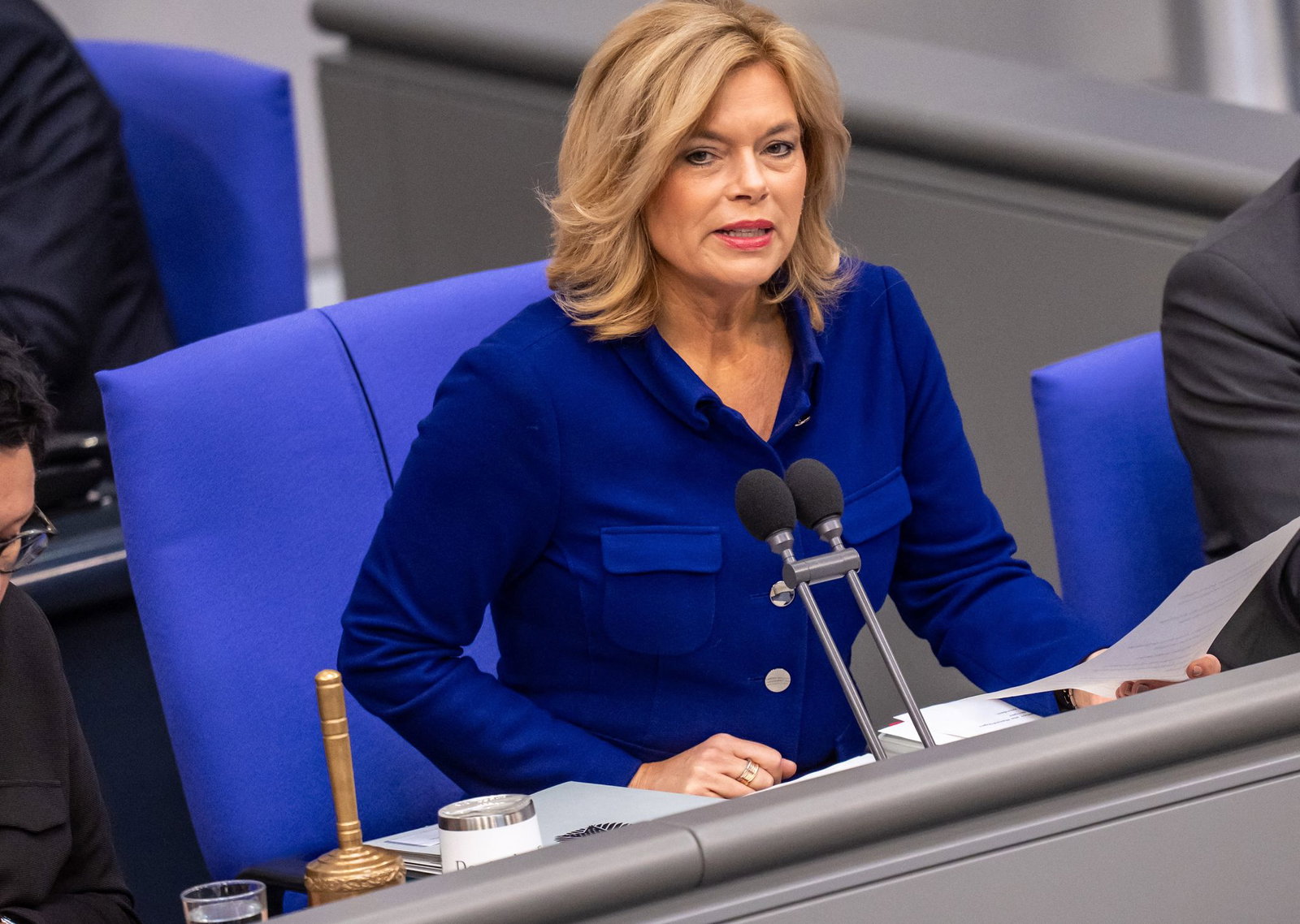 Bundestagspräsidentin Julia Klöckner (CDU) sagt, man müsse grundsätzlich dahin gehen, wo die politische Meinungsbildung stattfinde. (Archivbild)