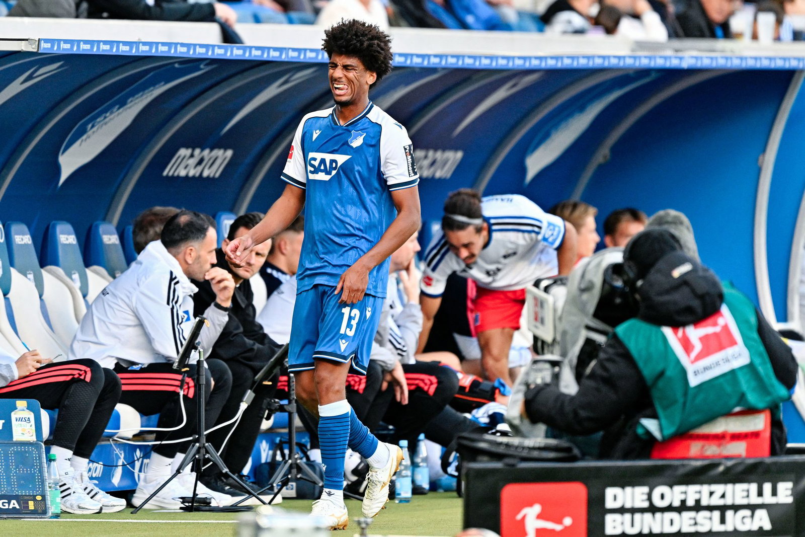 Flog vom Platz: TSG-Verteidiger Bernardo.