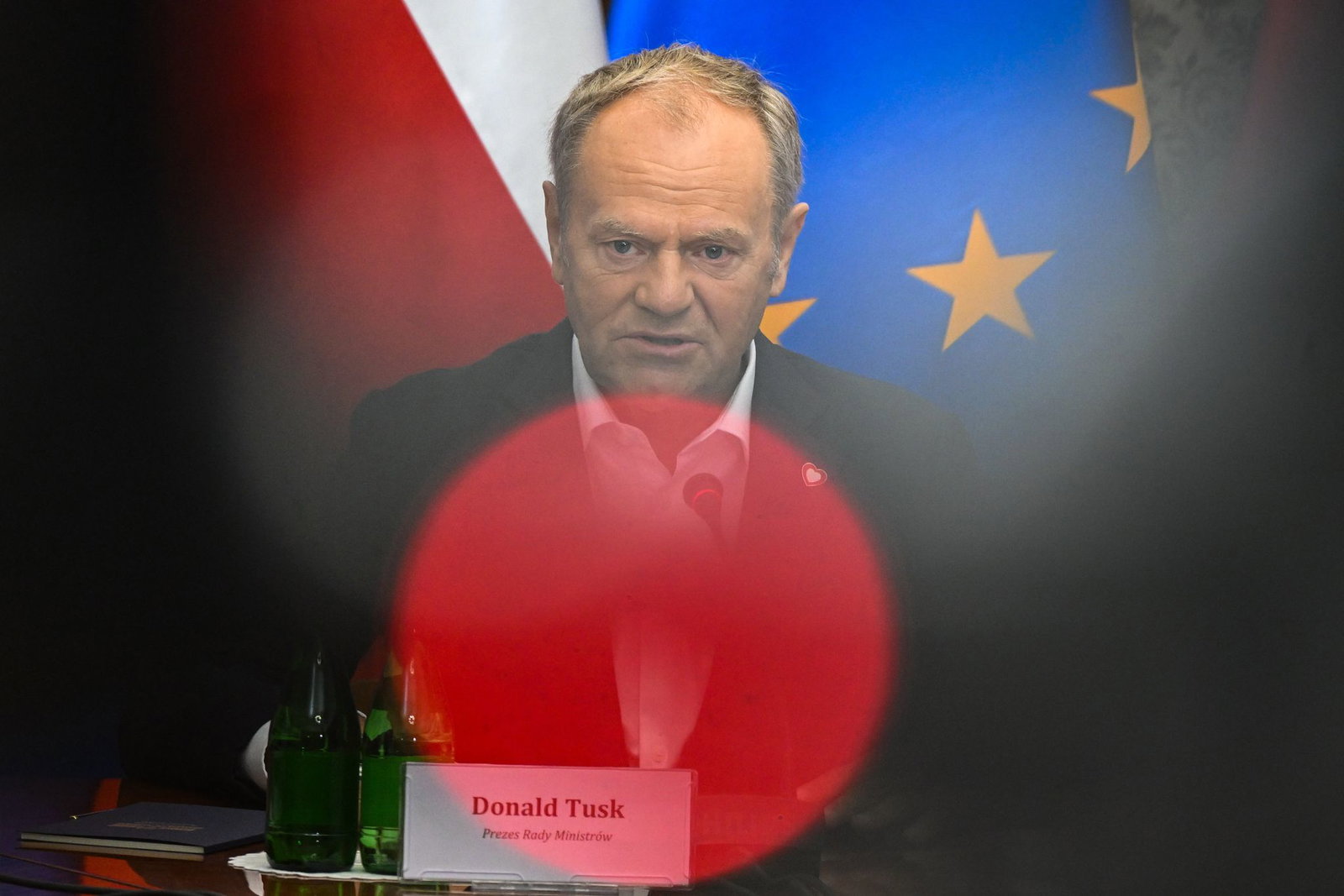 Schwebte in Gefahr: Regierungschef Tusk.