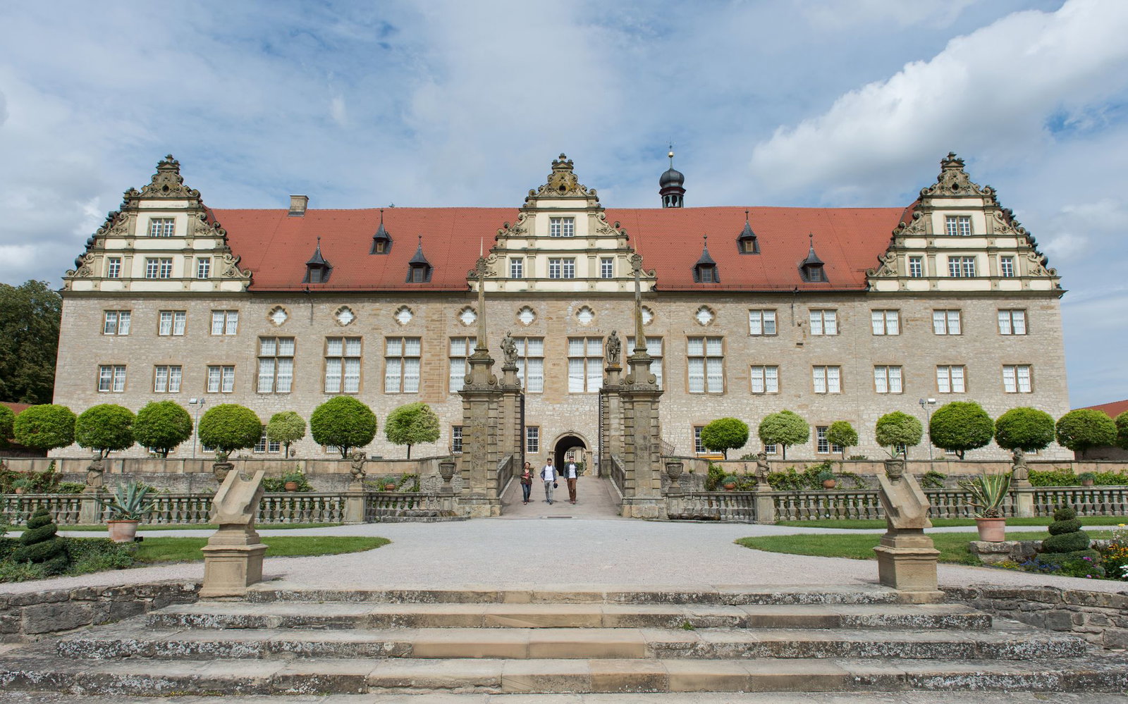 Das Schloss ist für seinen 40 Meter langen Rittersaal bekannt. (Archivbild) 