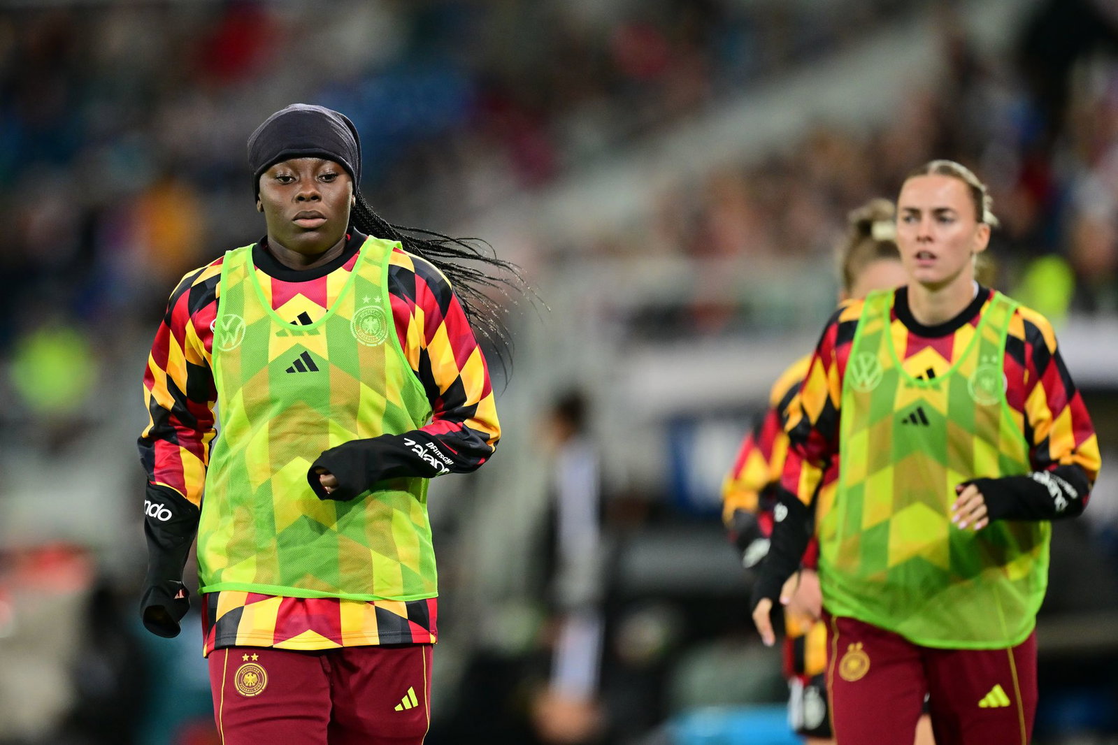 Die Ex-Frankfurterin Nicole Anyomi kämpft um einen Platz im DFB-Team.