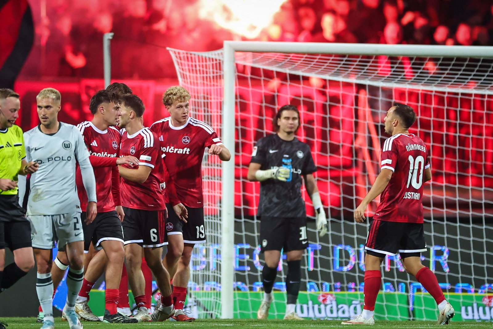 Nürnberg legte eine starke Aufholjagd hin.