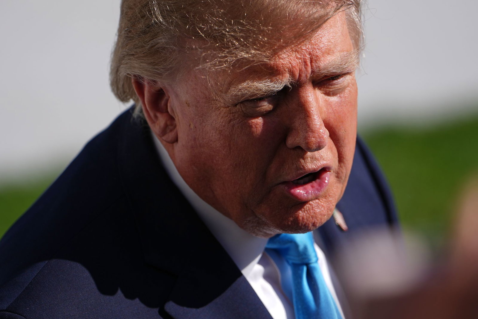 US-Präsident Trump widerspricht mit seinen Aussagen denen seines Außenministers Rubio. 